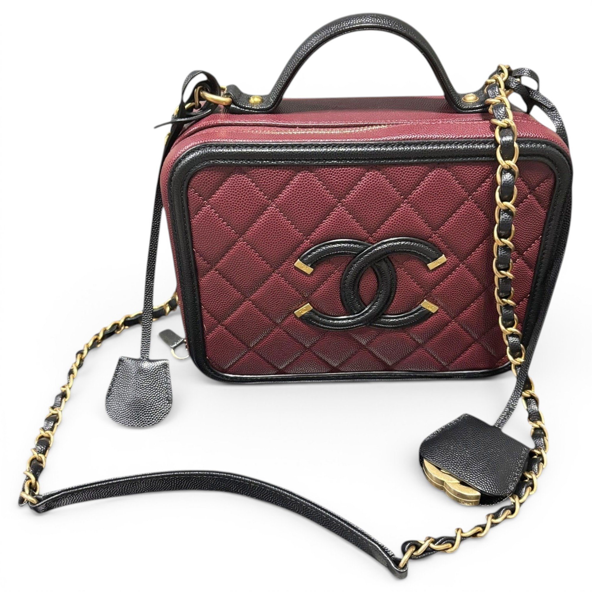Leather crossbody bag