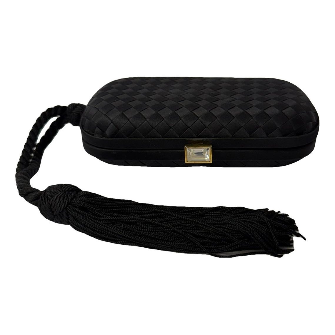 Silk clutch bag