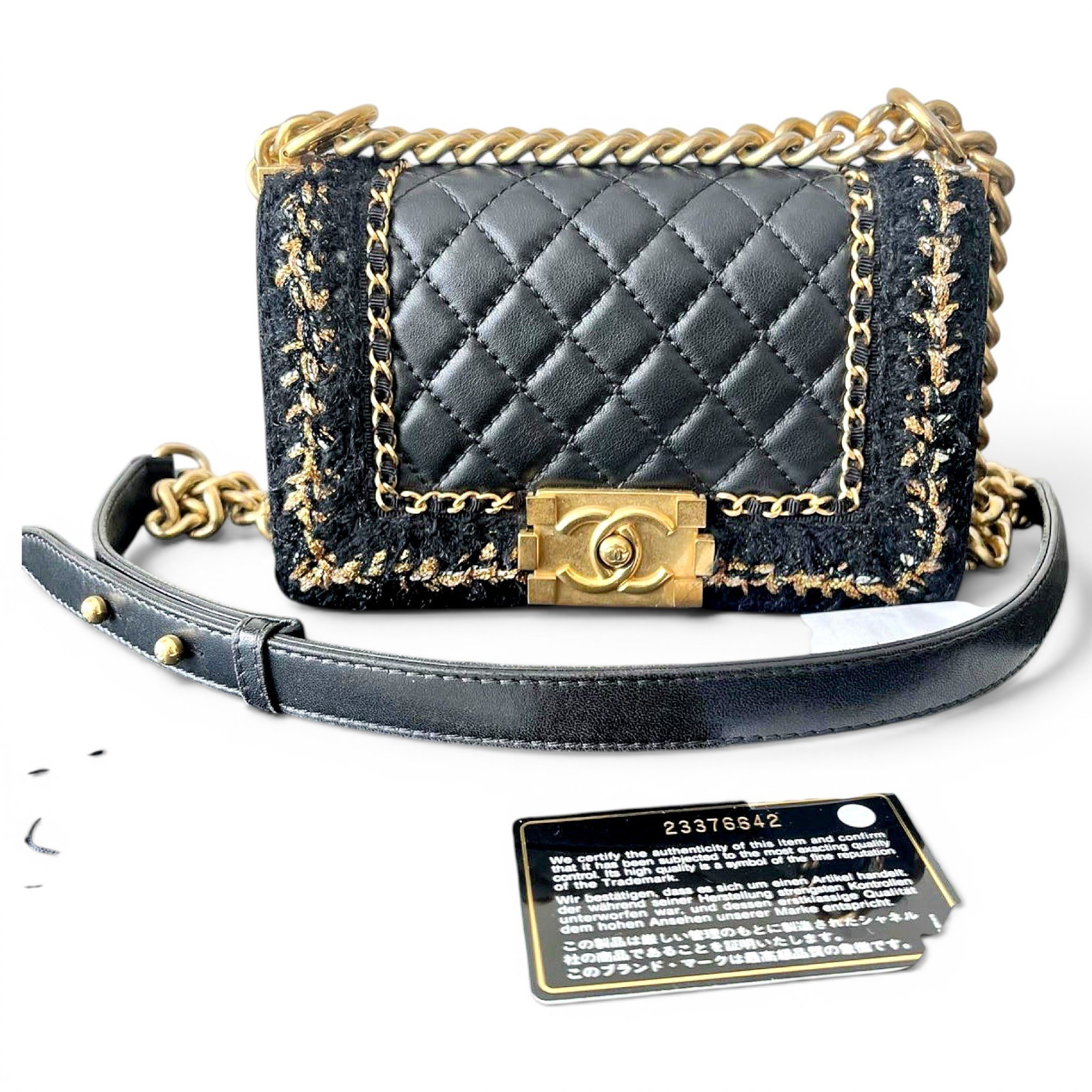 Boy leather handbag