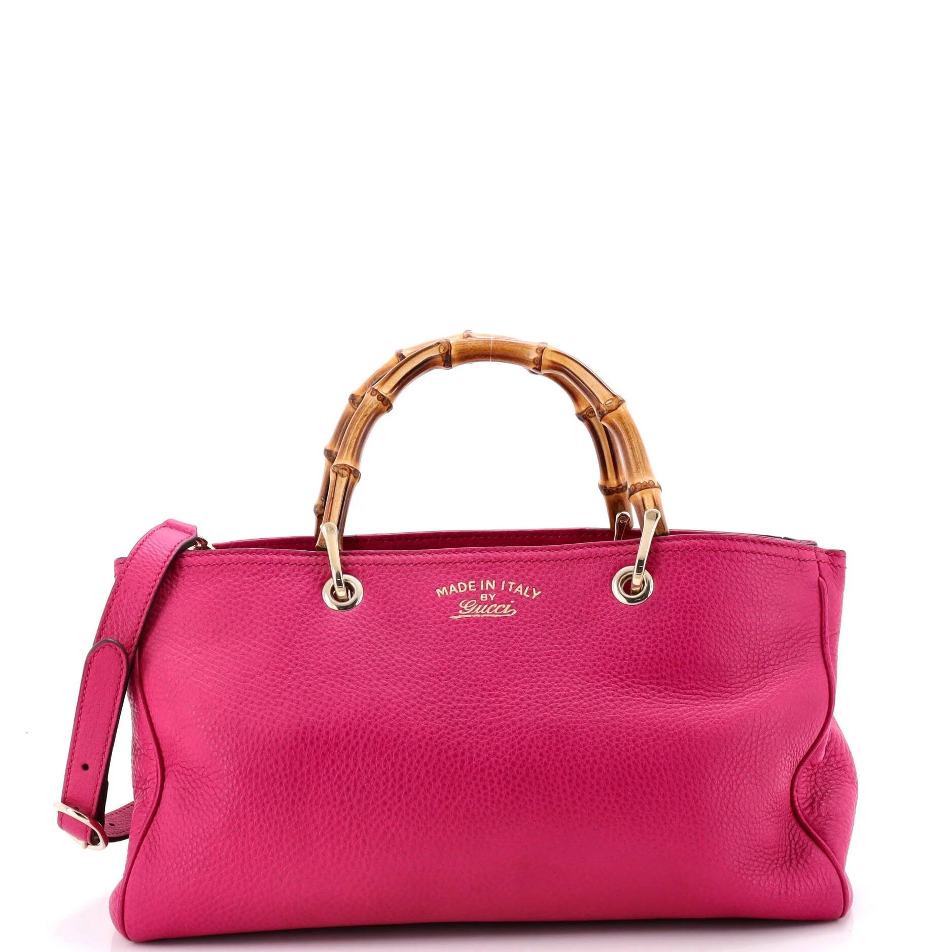 Leather tote