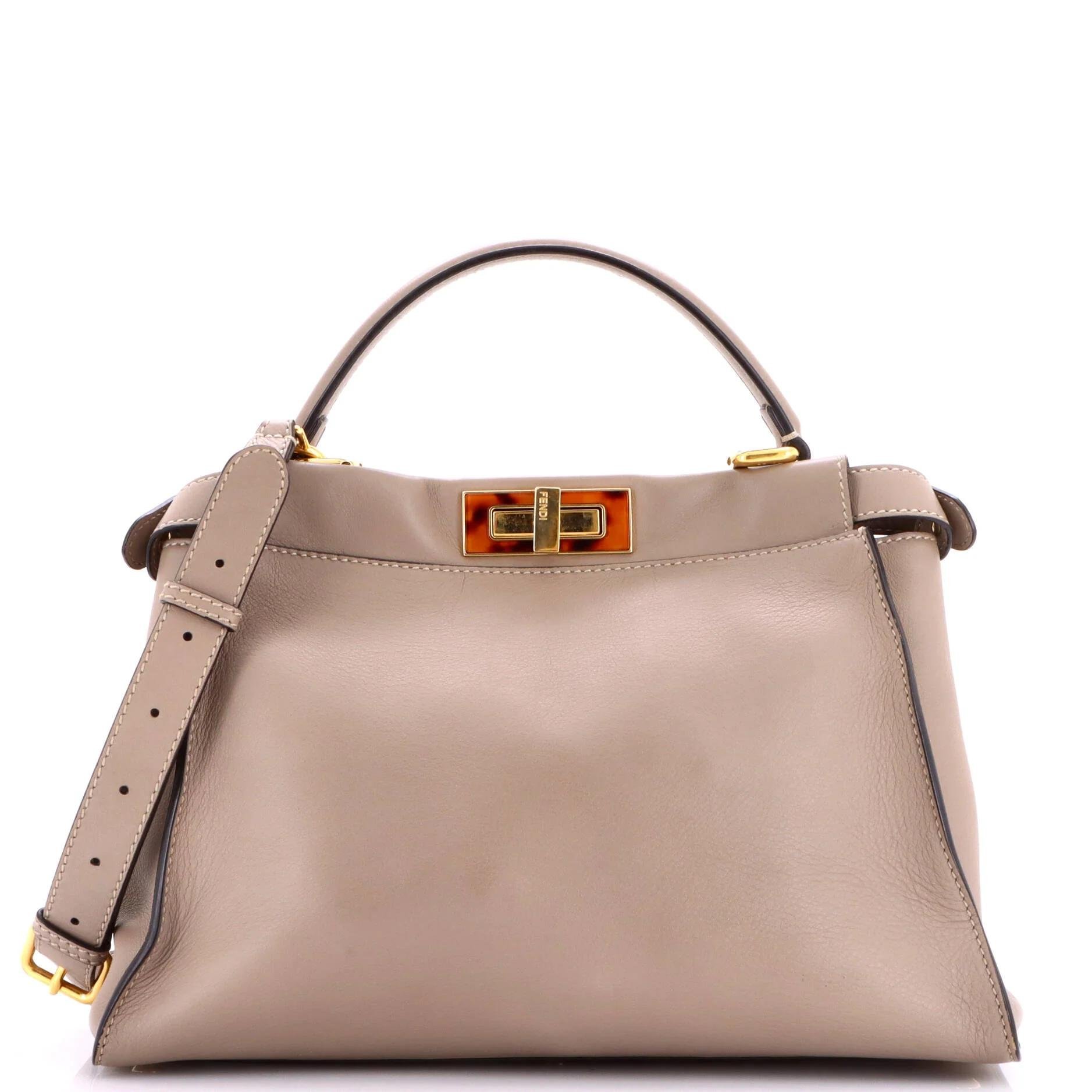 Leather handbag