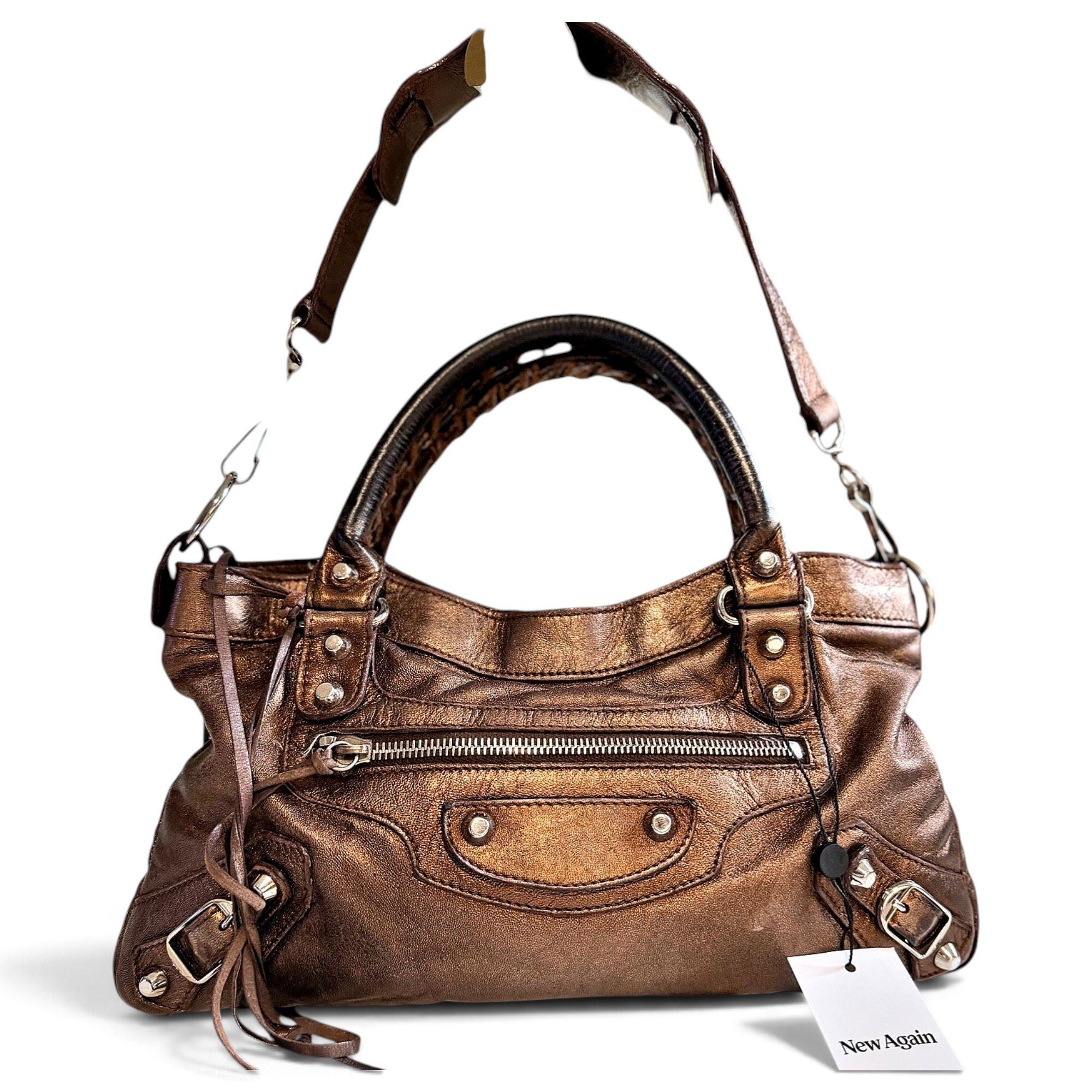 Balenciaga First leather handbag