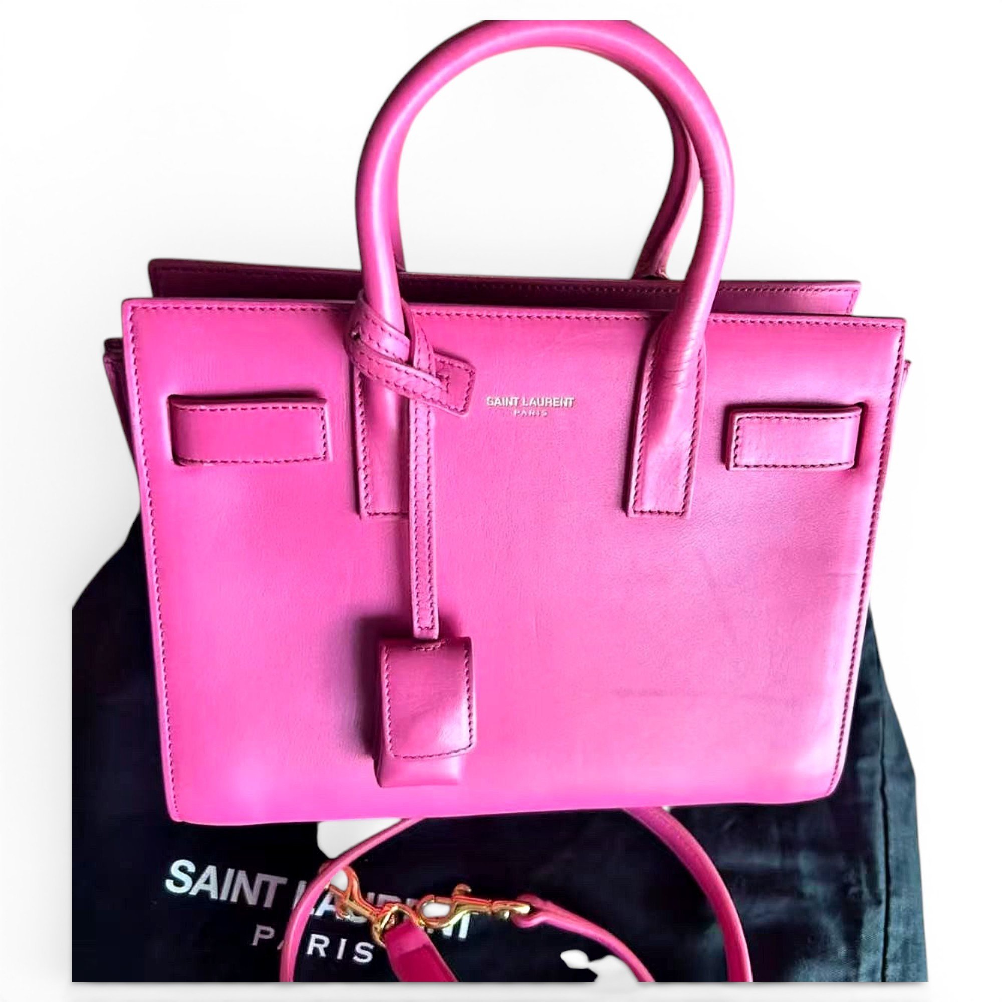 Sac de Jour leather tote