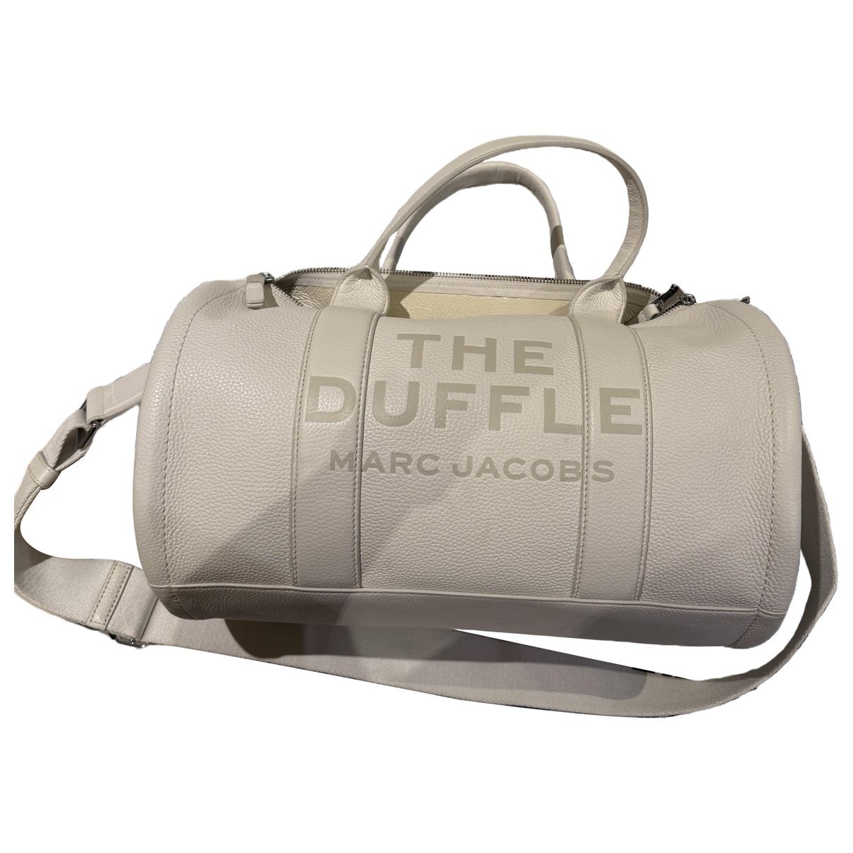 Leather travel bag