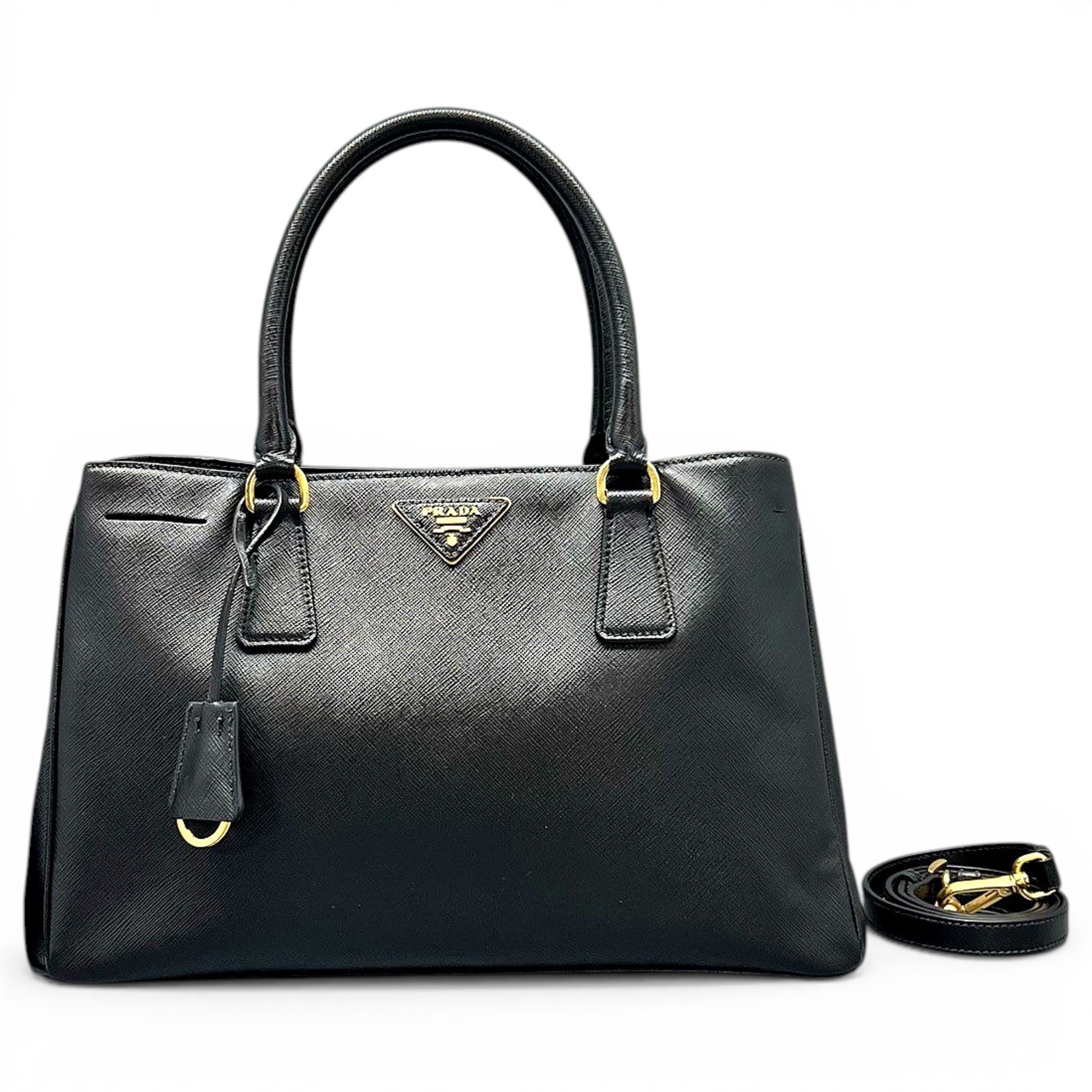 Galleria leather handbag