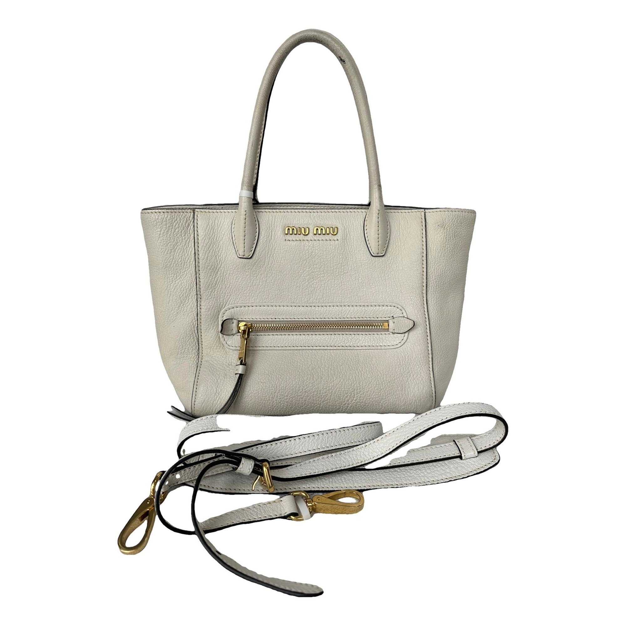 Leather handbag