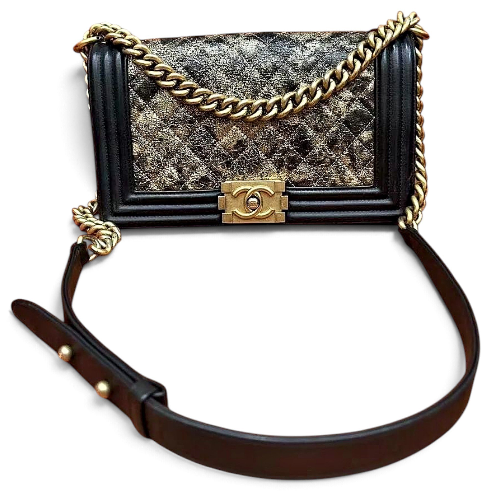Boy leather handbag