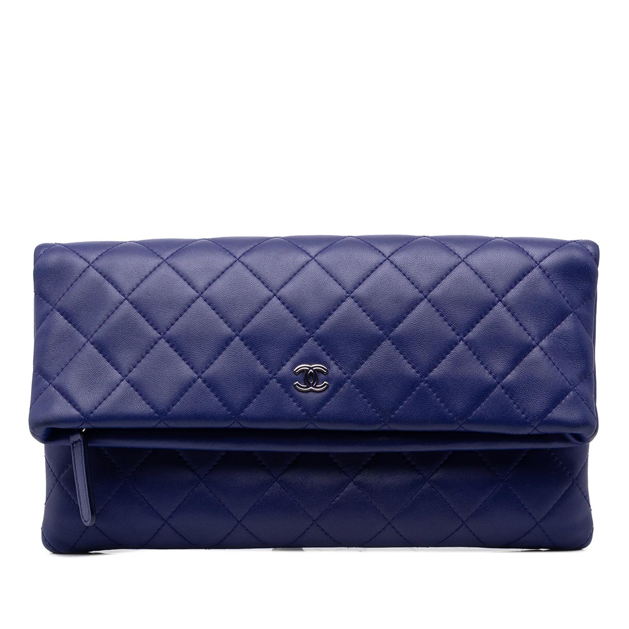 Timeless/Classique leather clutch bag