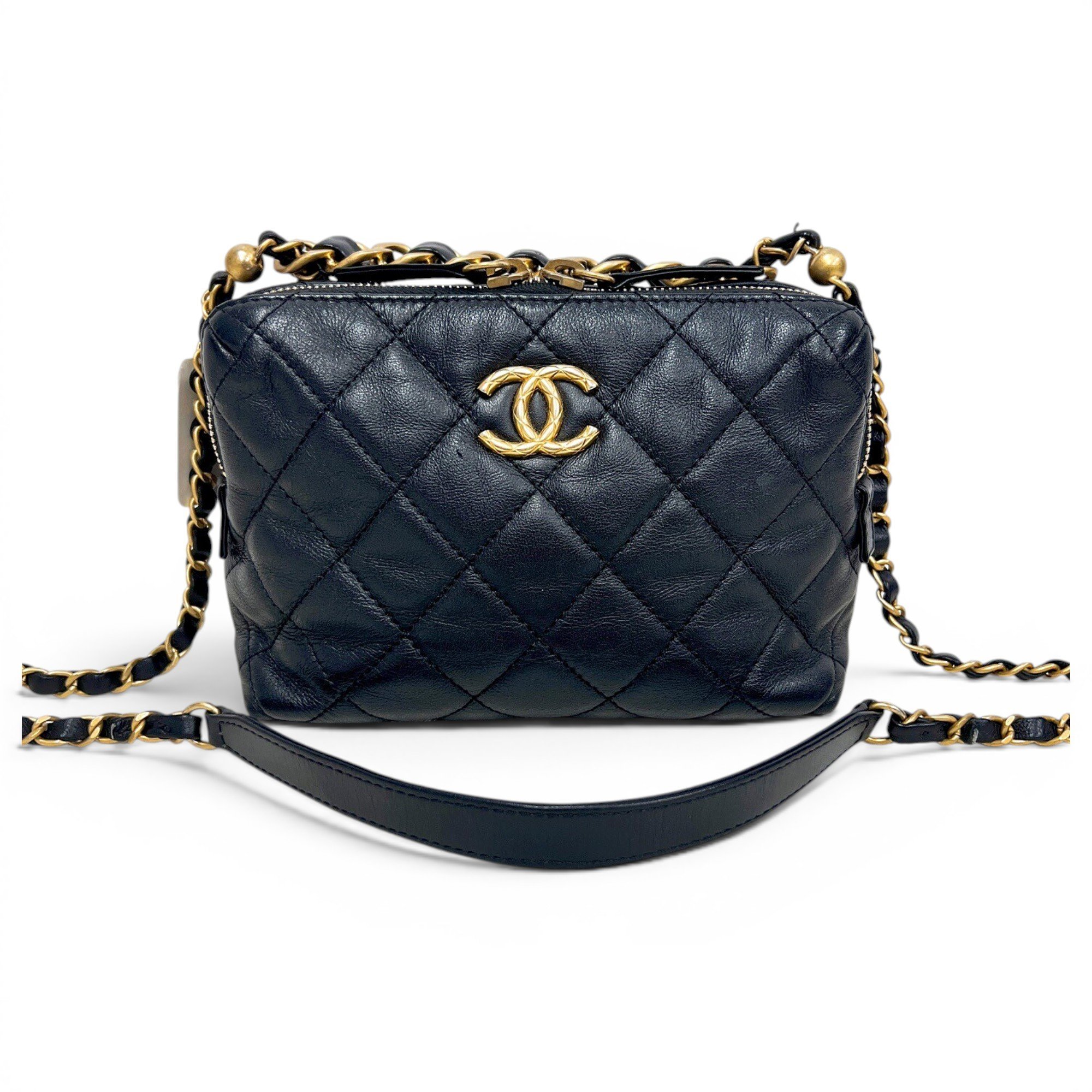 Leather handbag