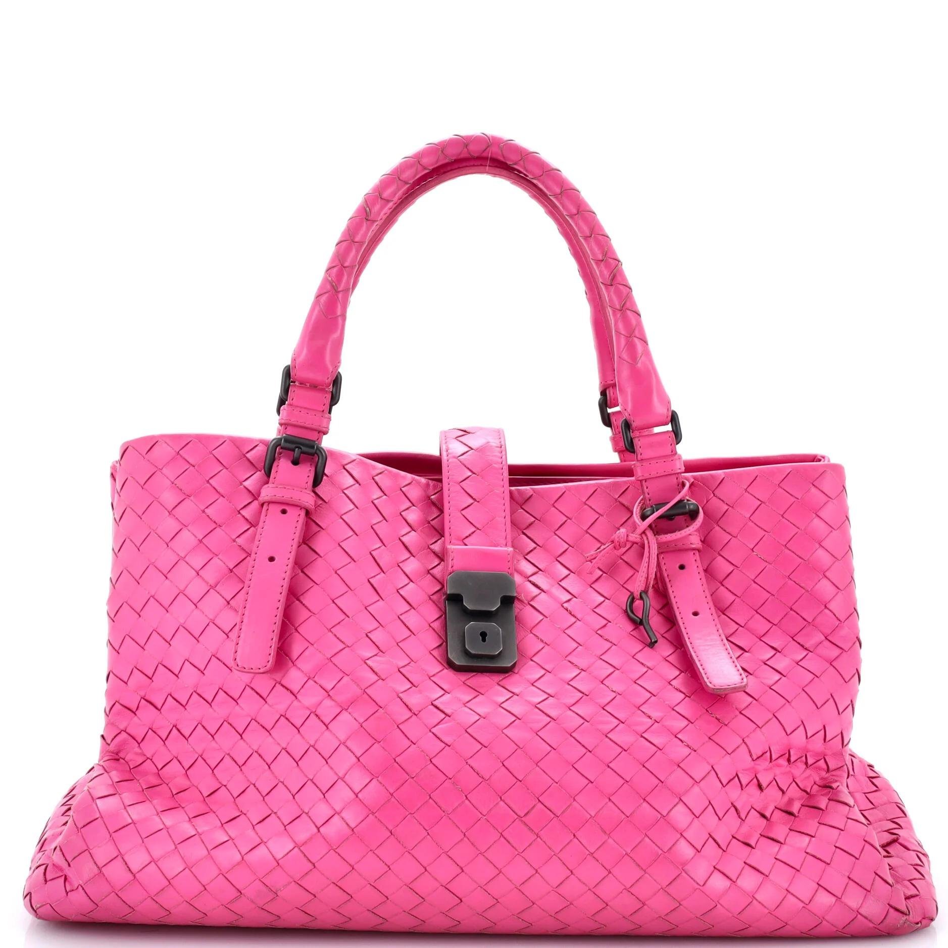 Leather tote