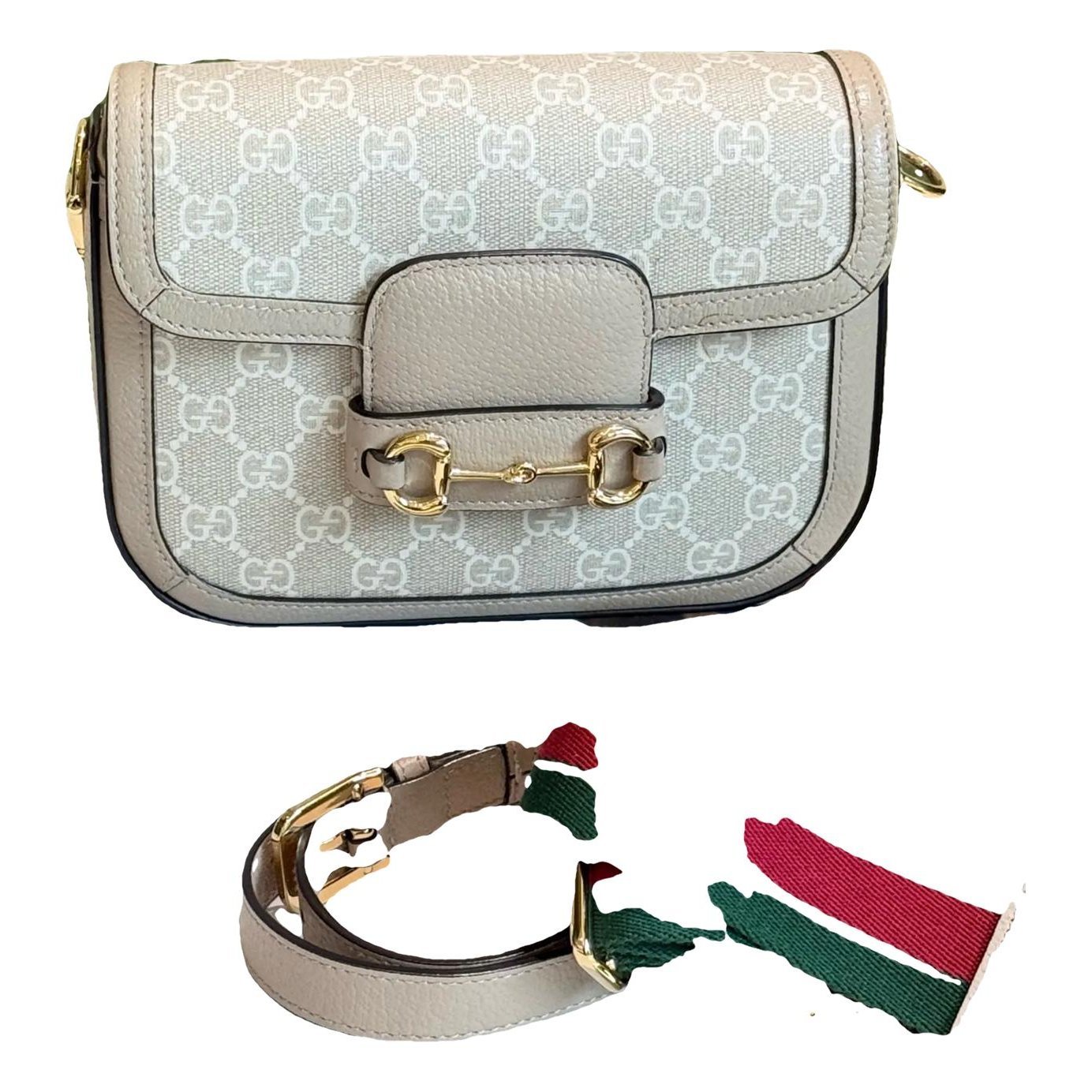 Horsebit 1955 vinyl crossbody bag