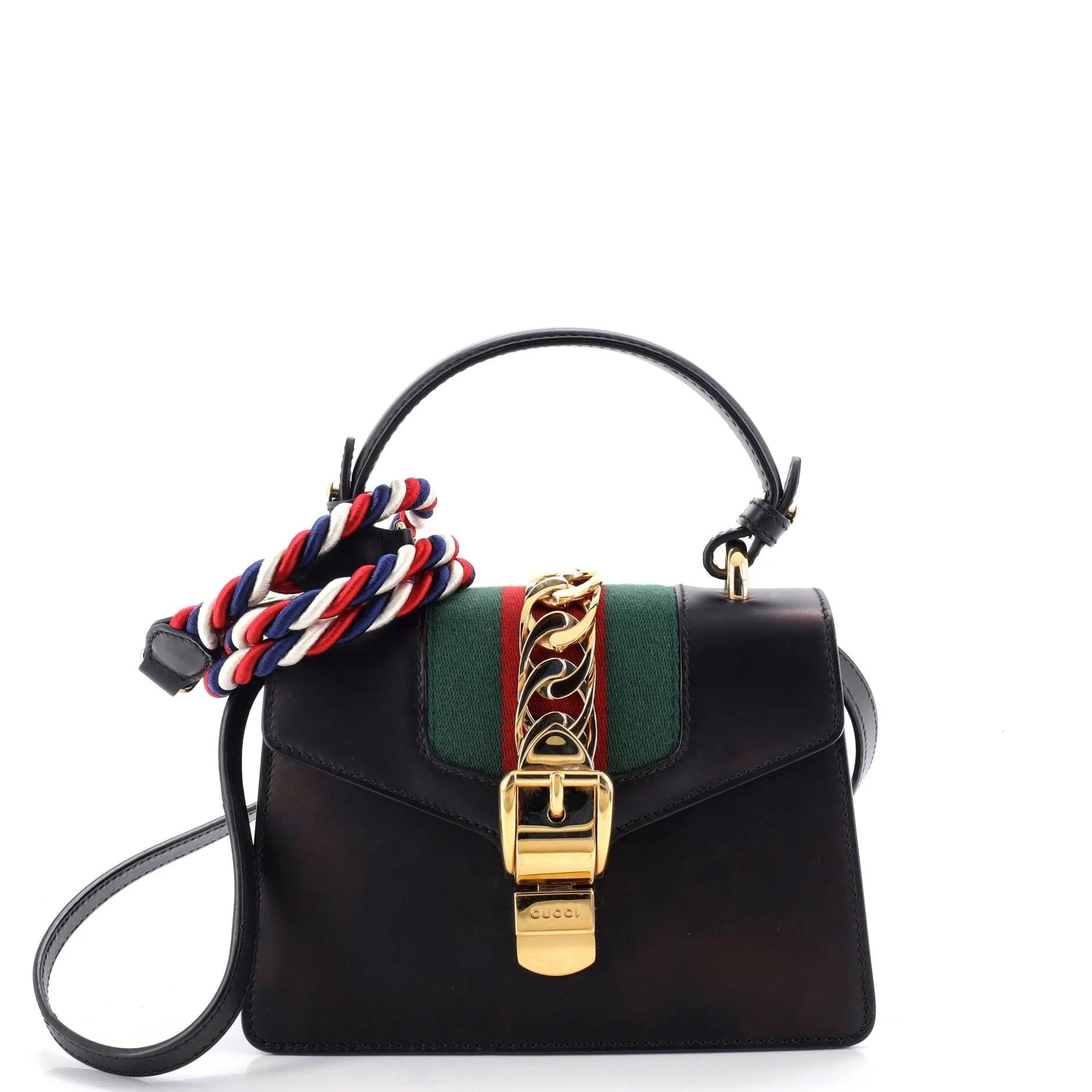 Leather handbag