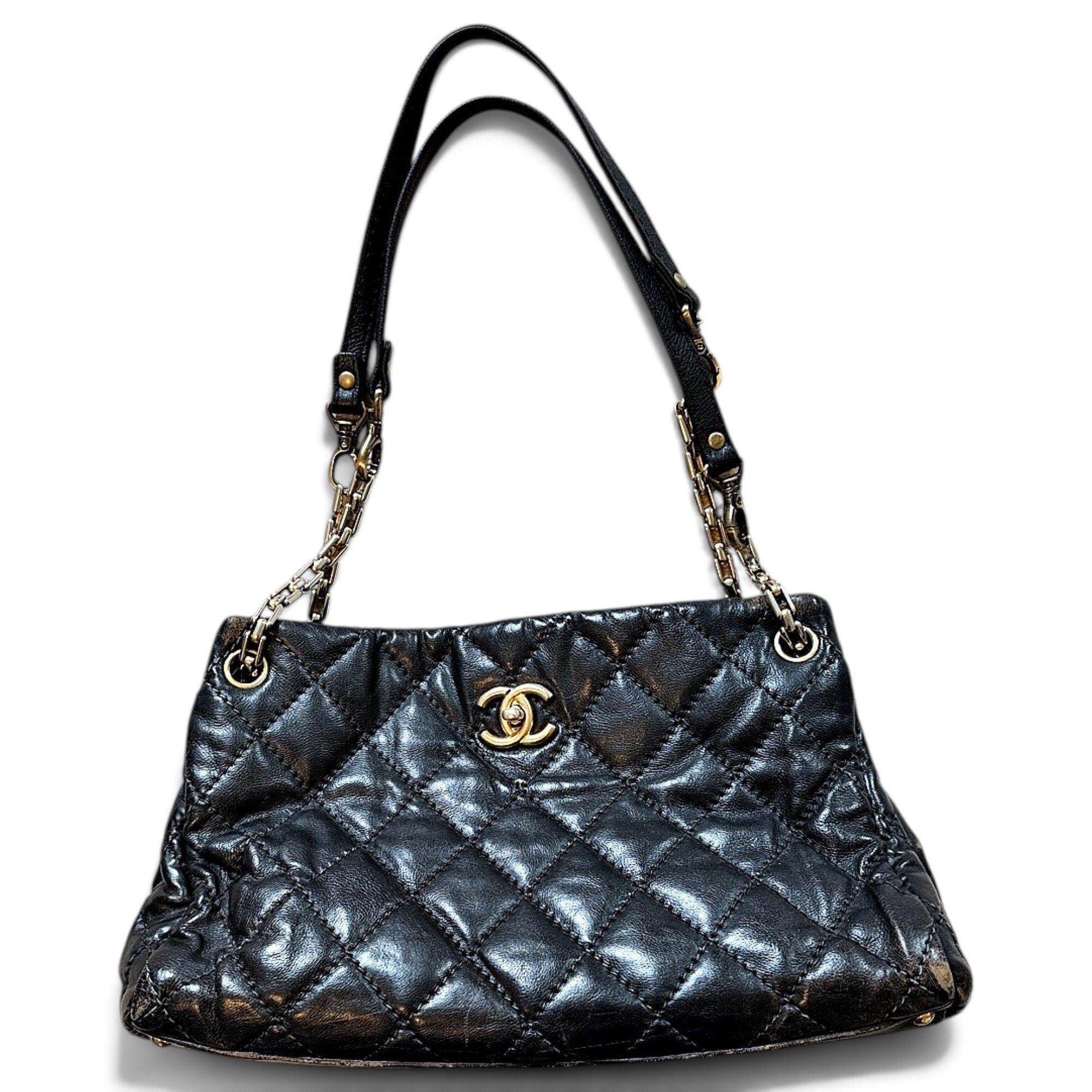 Leather handbag