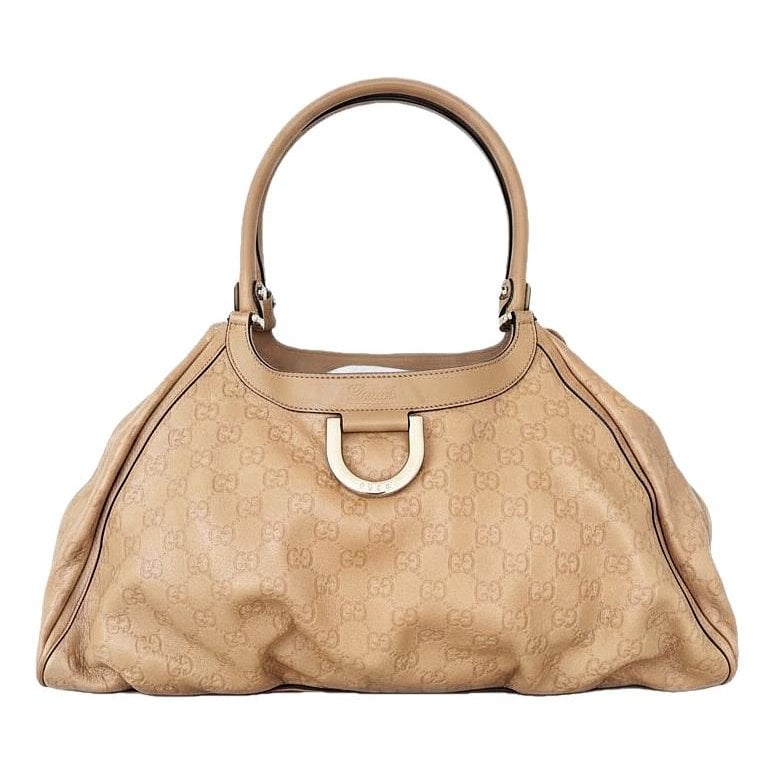 D-Ring leather handbag