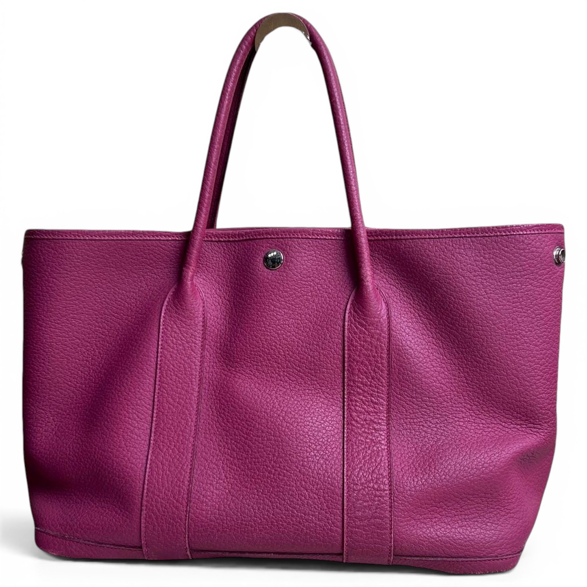 Garden Party leather handbag