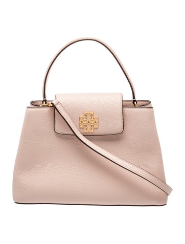Leather Top Handle Bag