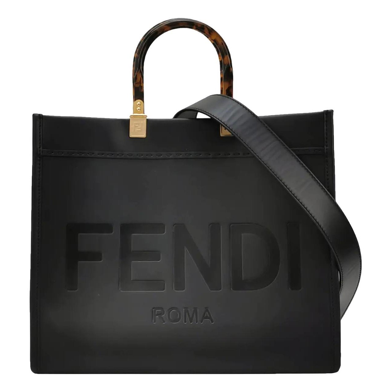 Sunshine leather tote