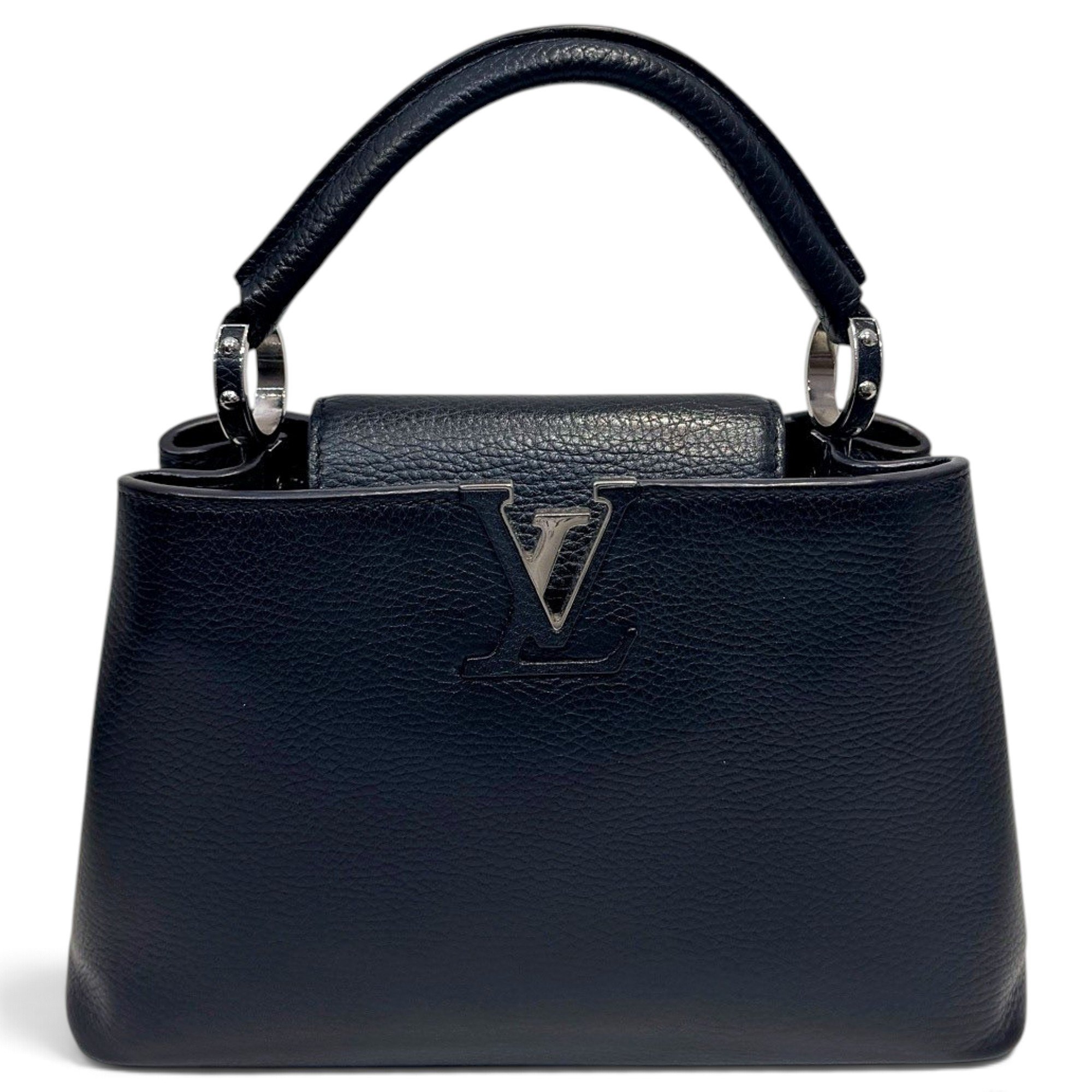 Capucines leather handbag