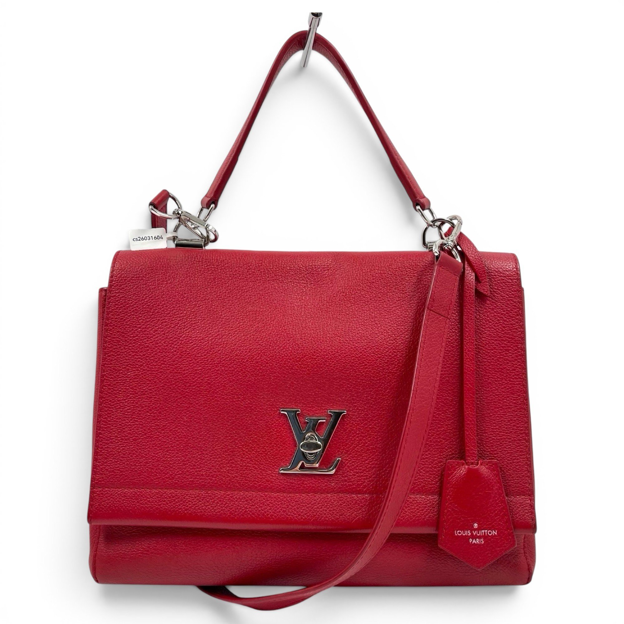 Lockme leather crossbody bag