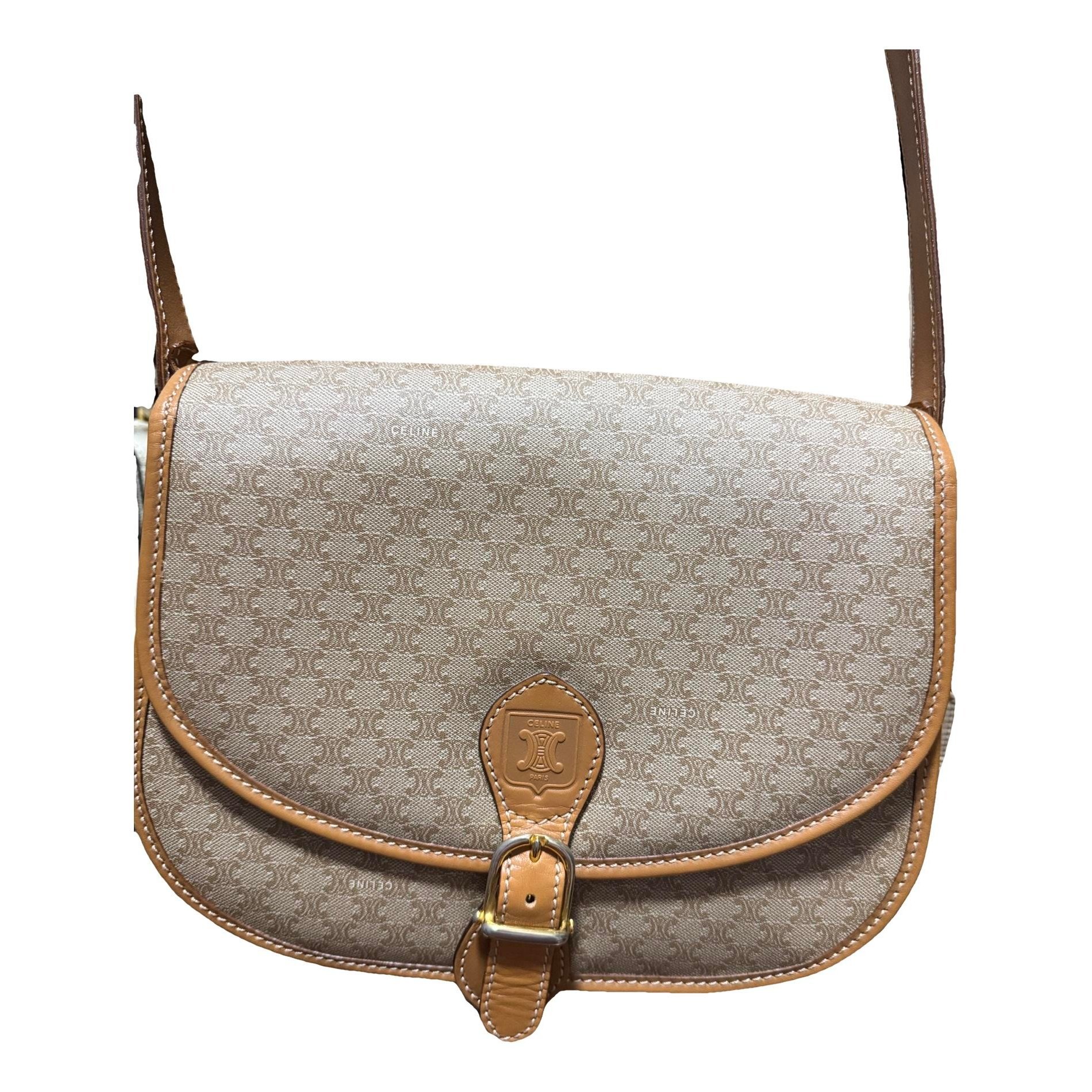 Vegan leather crossbody bag