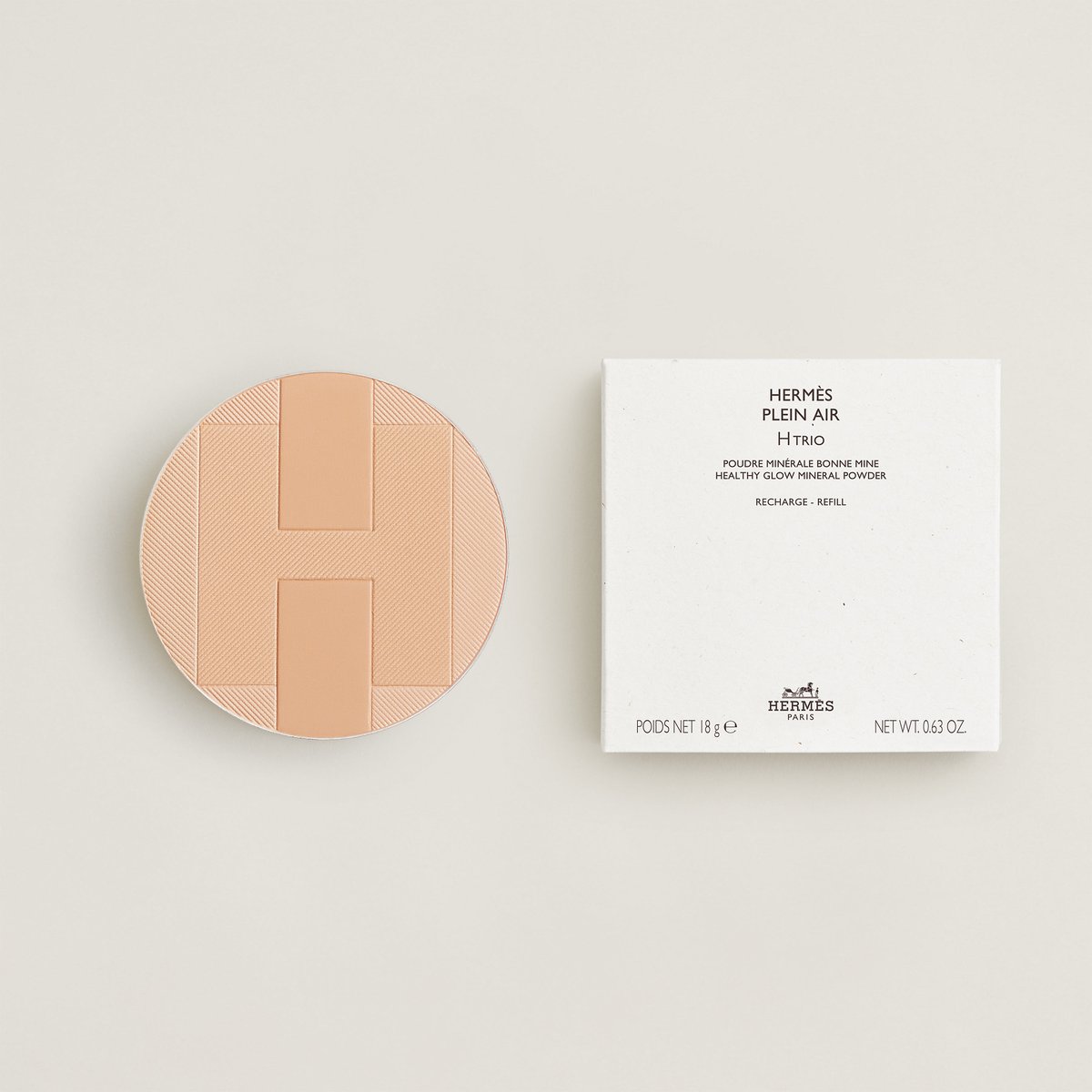 01 – Tottori H Trio Healthy Glow Mineral Powder Refill, Tottori