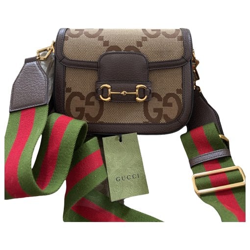 Horsebit 1955 Flap cloth crossbody bag