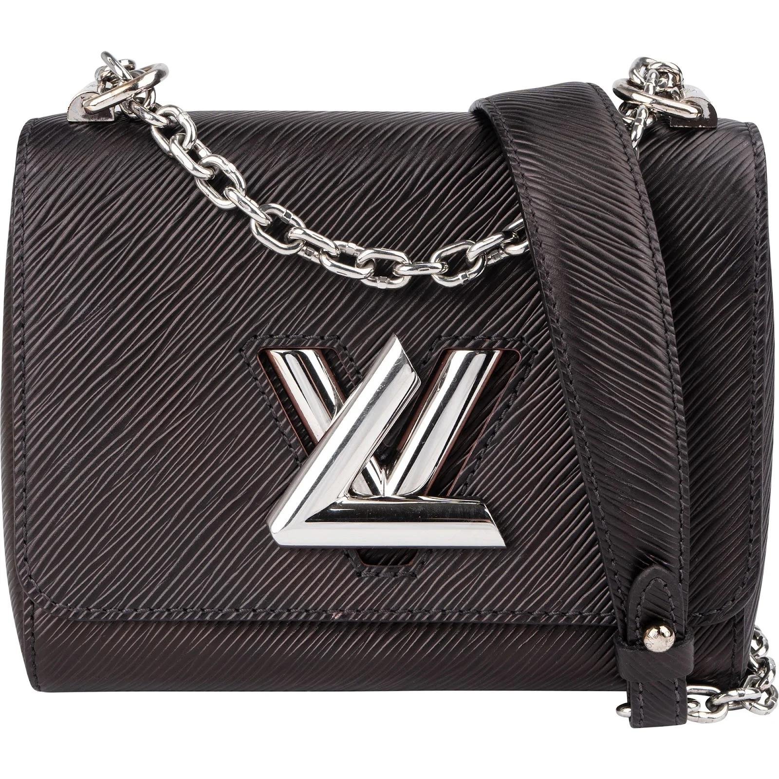 Twist leather crossbody bag