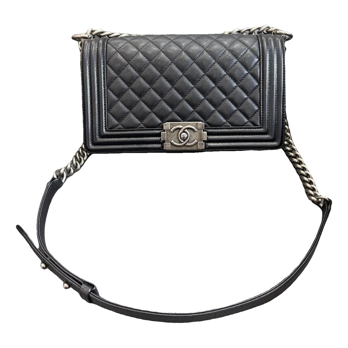 Boy leather crossbody bag