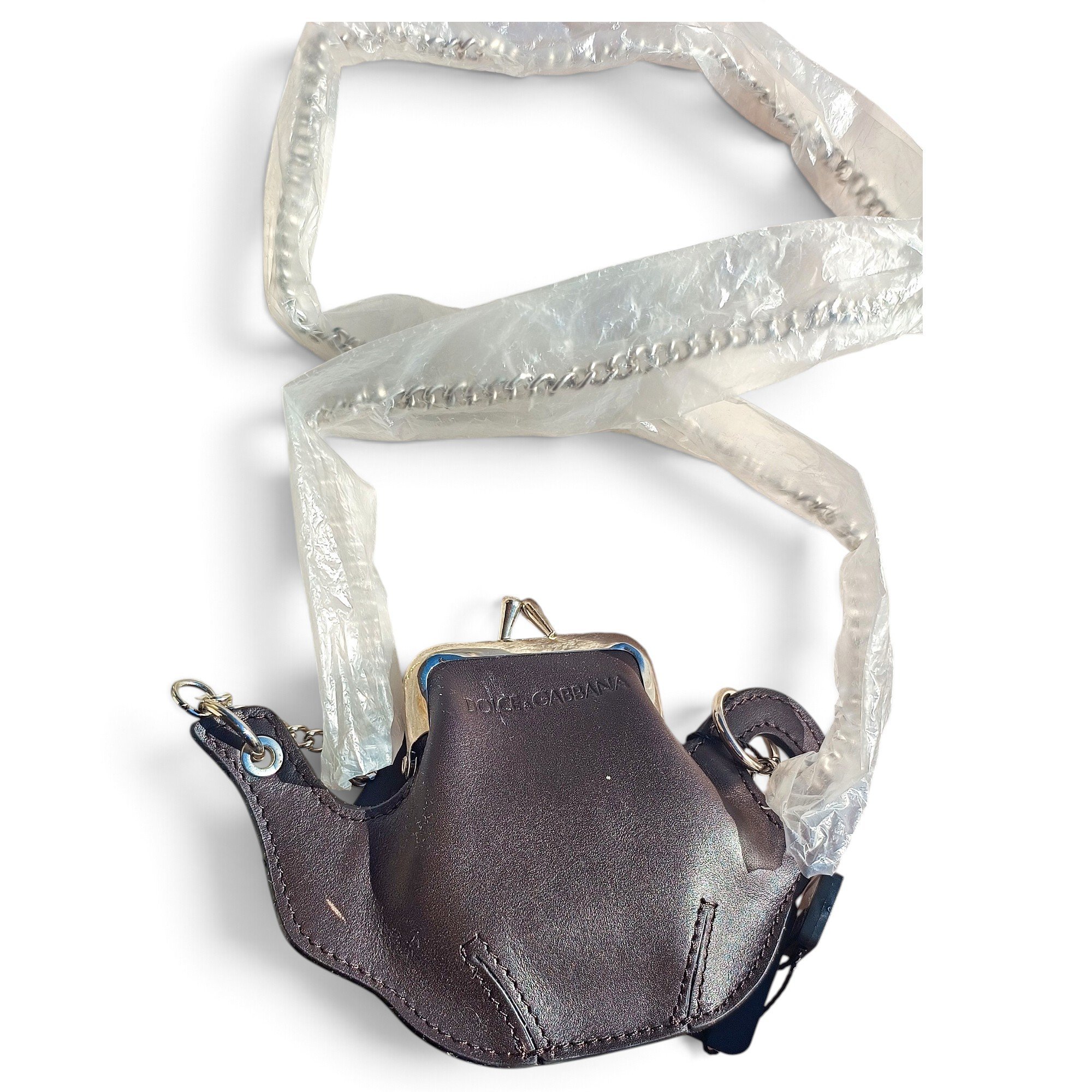 Leather mini bag