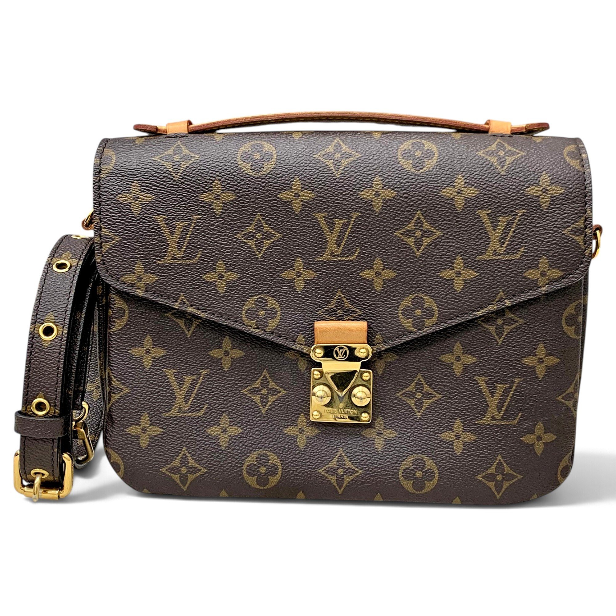 Metis leather handbag