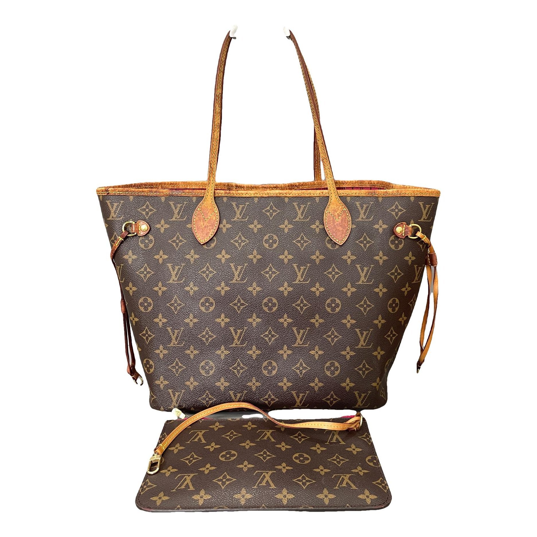 Neverfull leather tote