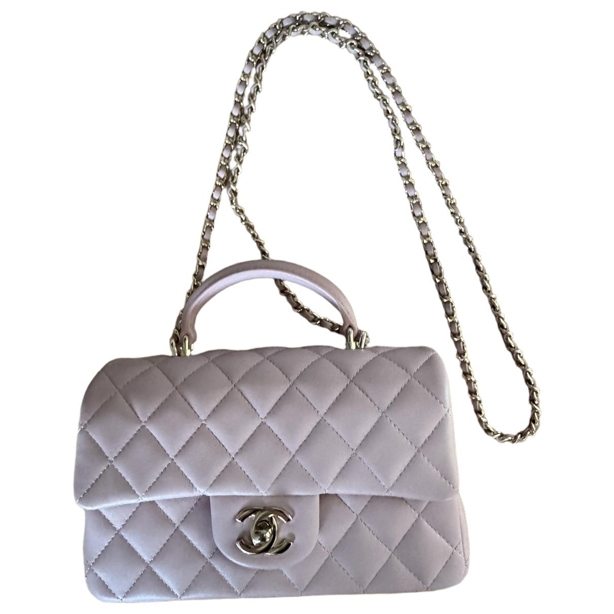Timeless Classique Top Handle leather handbag