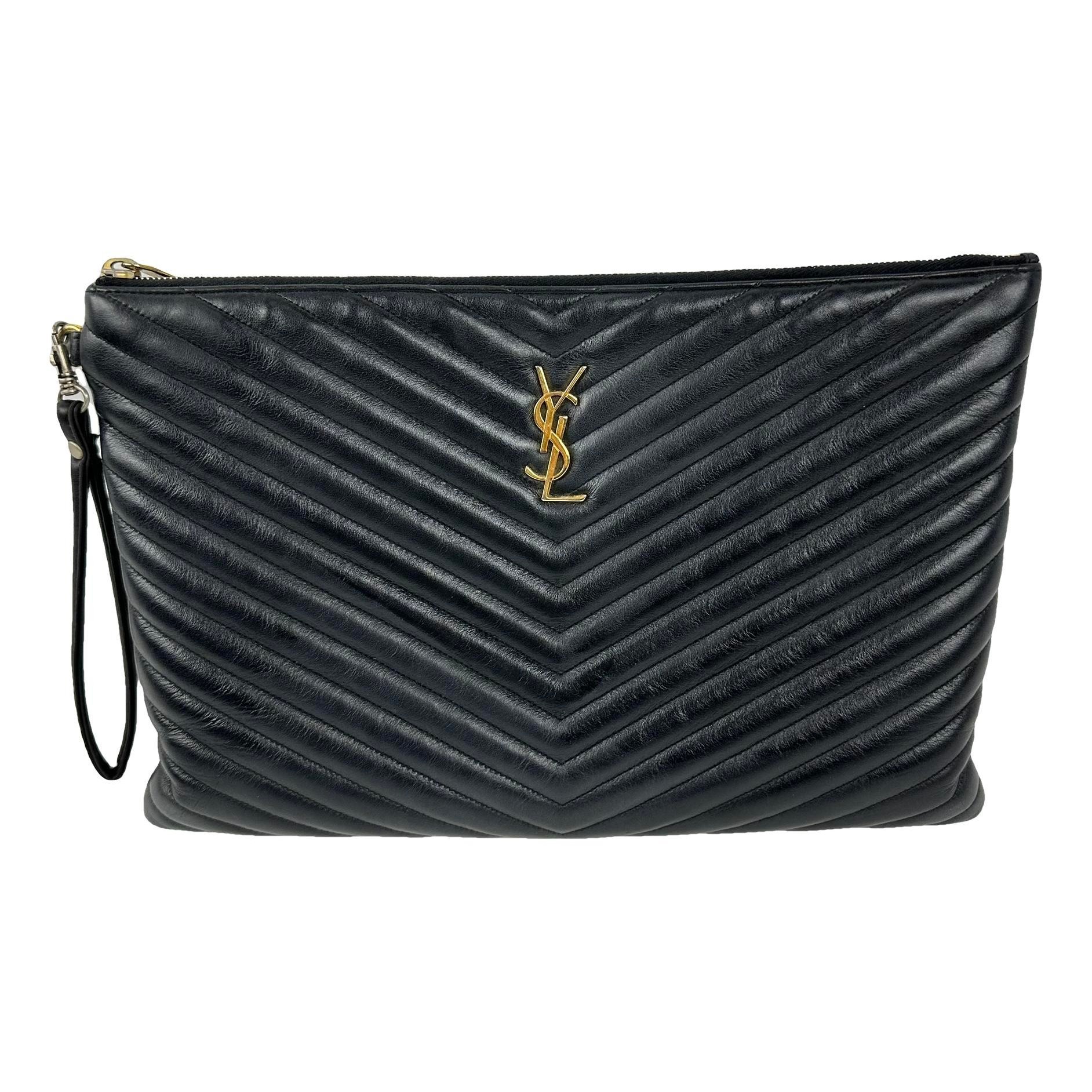 New Jolie leather clutch bag