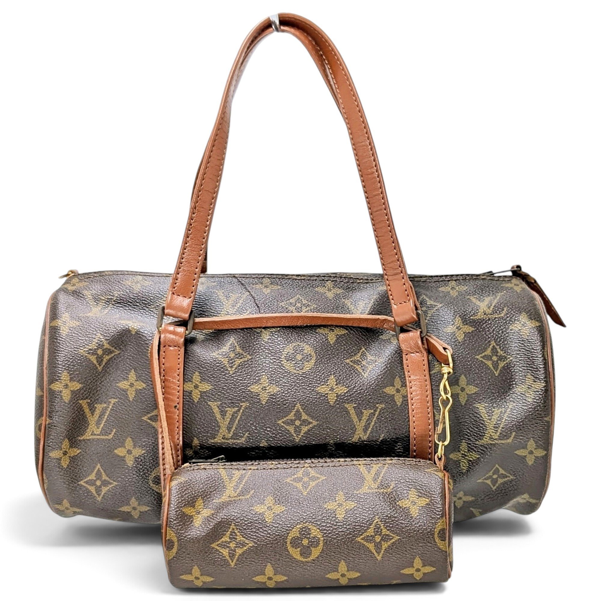 Louis Vuitton Papillon leather handbag