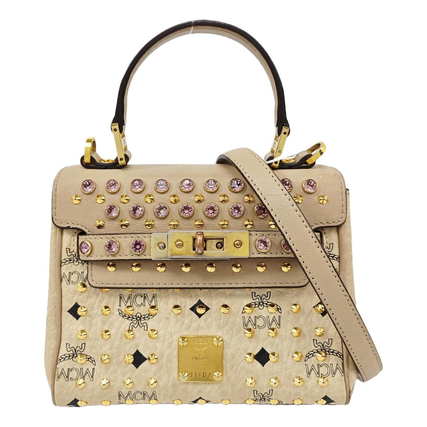 Leather handbag