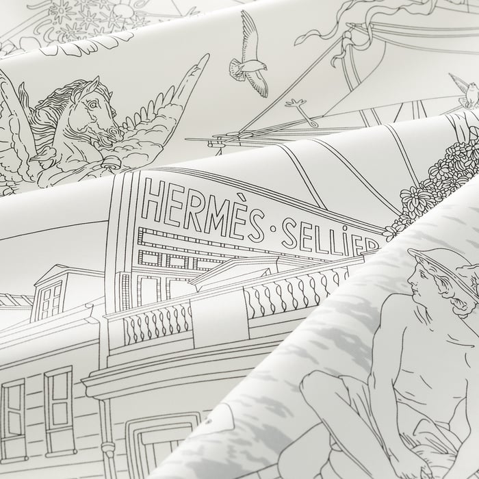 Hermès Flagship Scarf 90