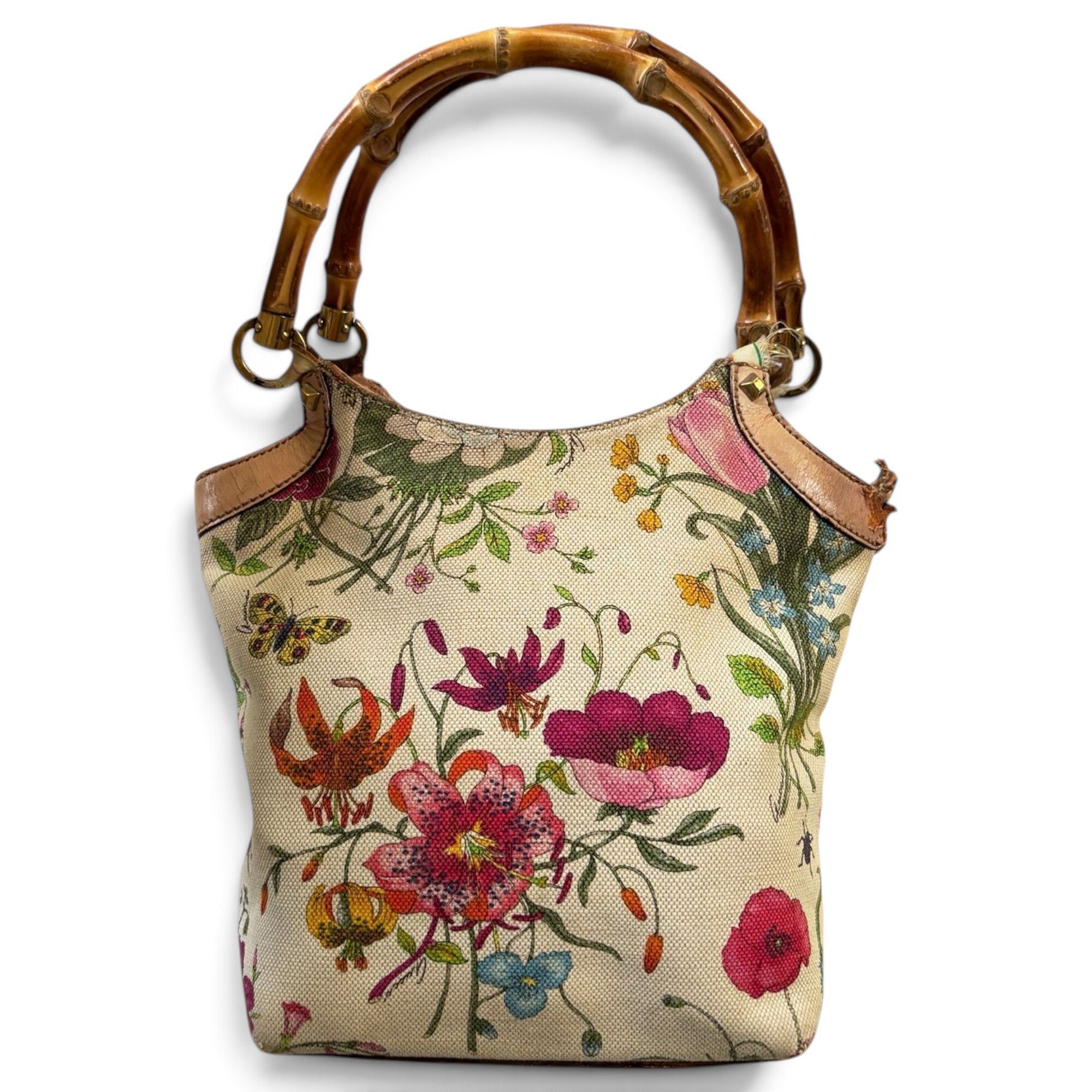 Bamboo Top Handle tote