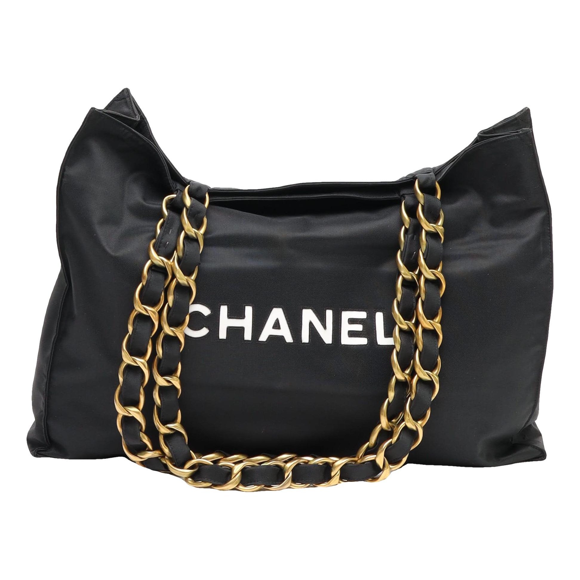 Vintage CC Chain tote