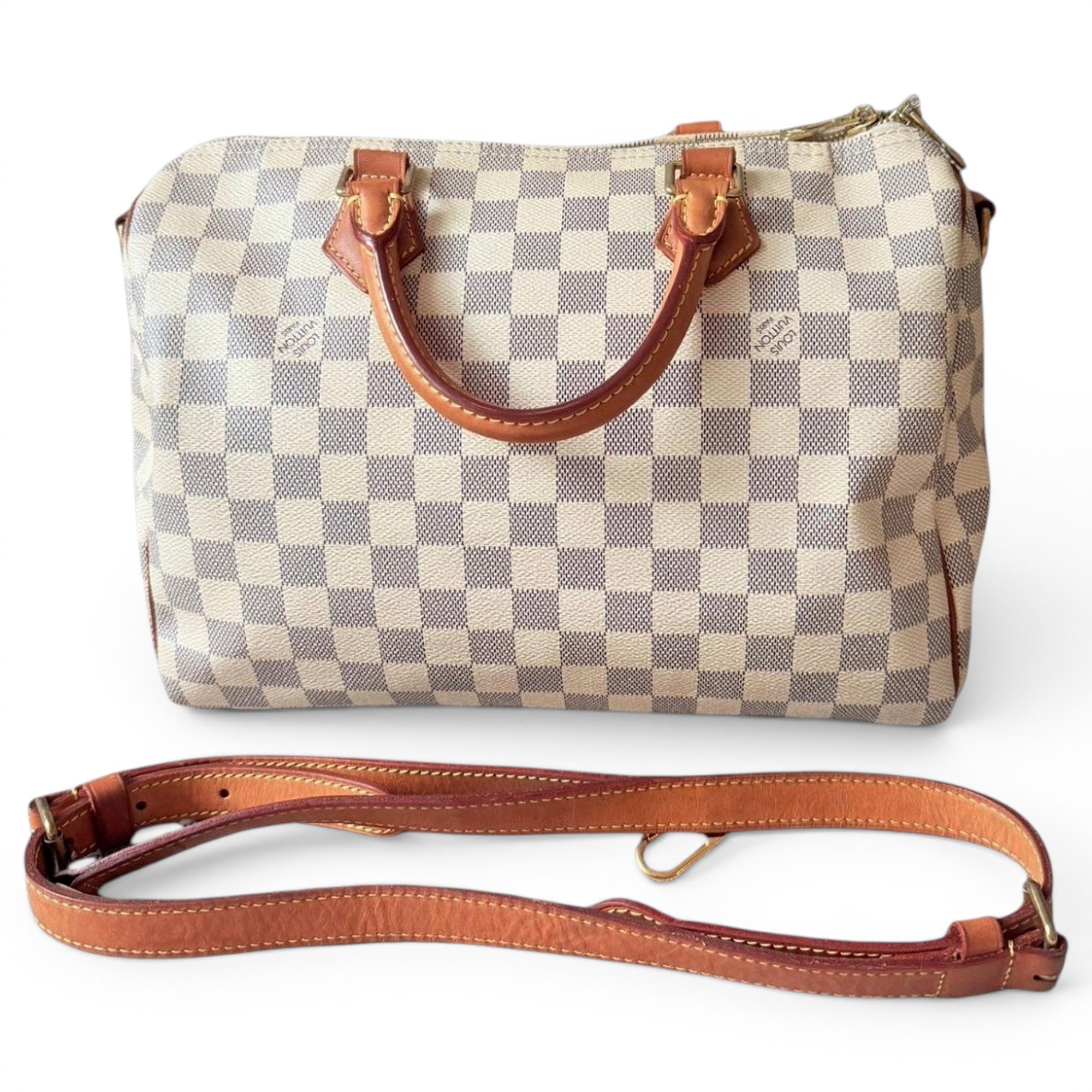 Louis Vuitton Speedy Bandoulière leather handbag