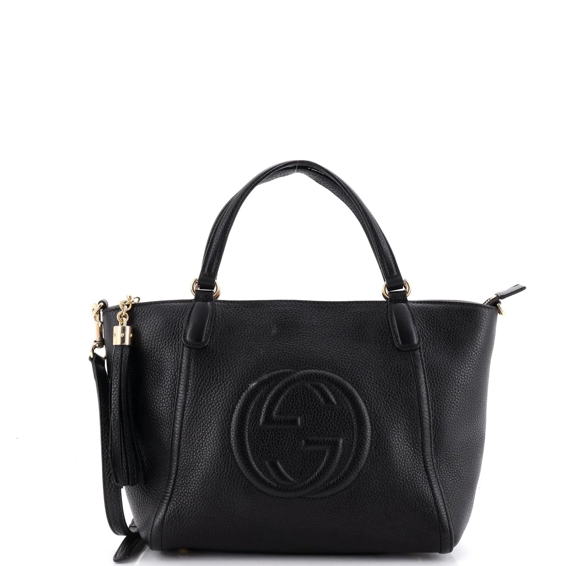 Leather handbag