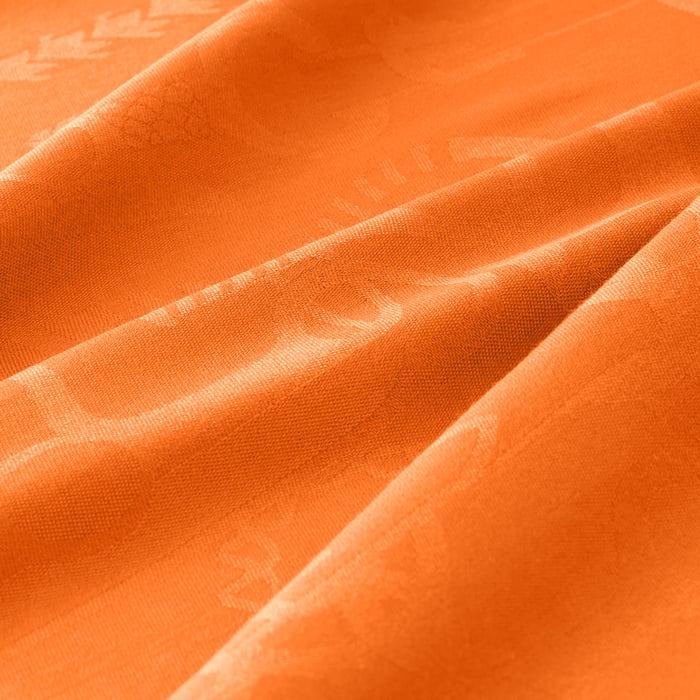 Orange Grand Jacquard Panoplie Equestre Muffler