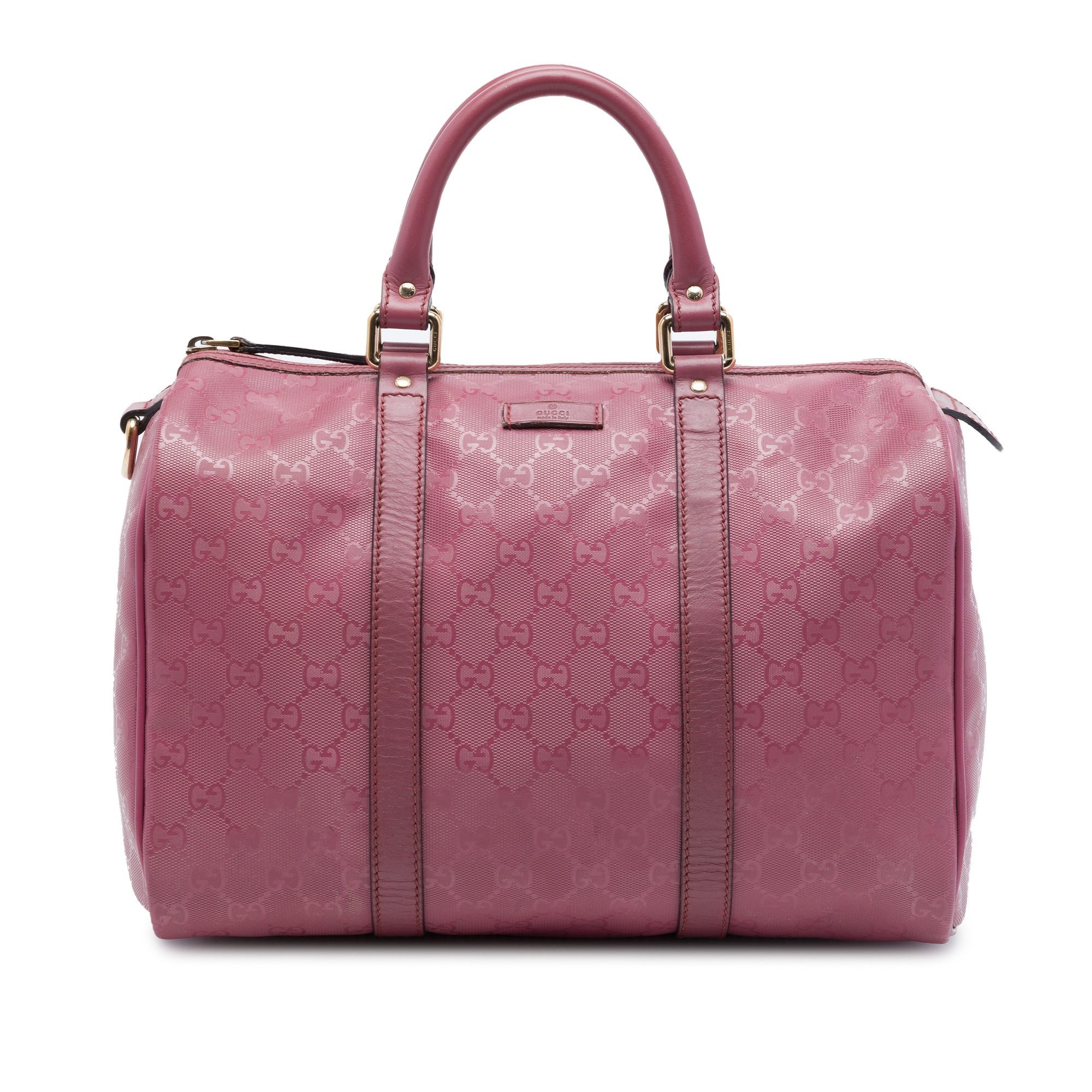 Boston leather bag