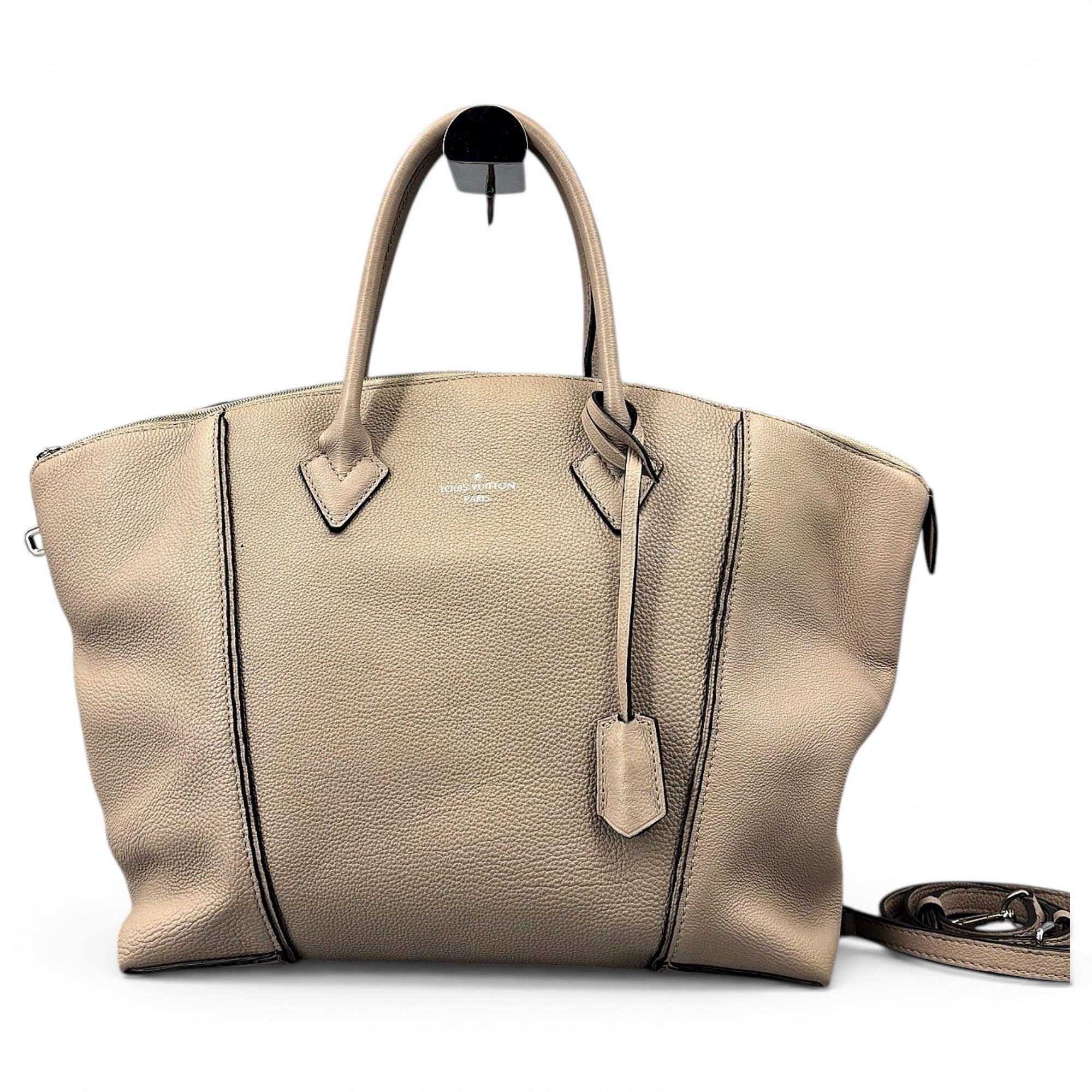 Soft Lockit leather handbag