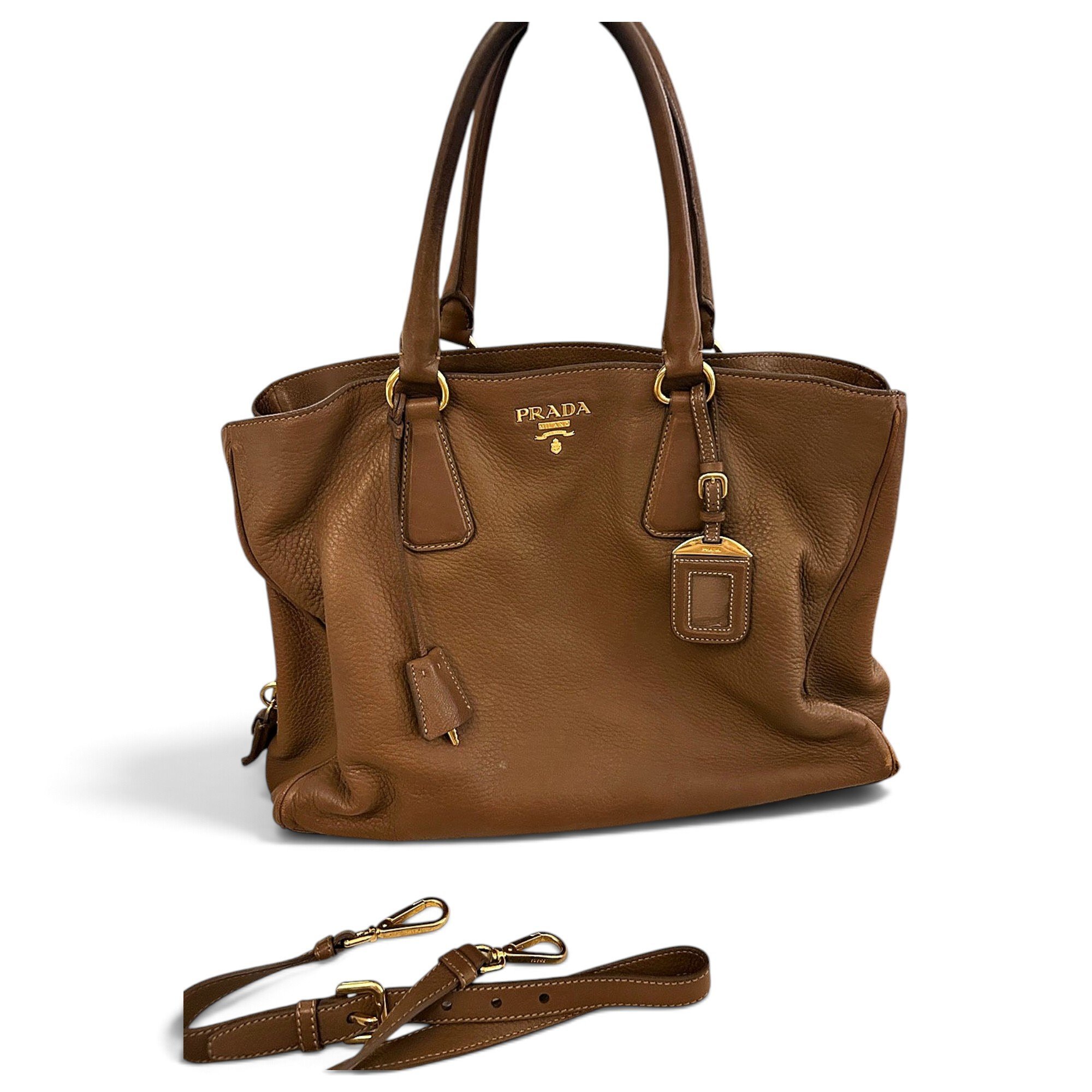Galleria leather tote