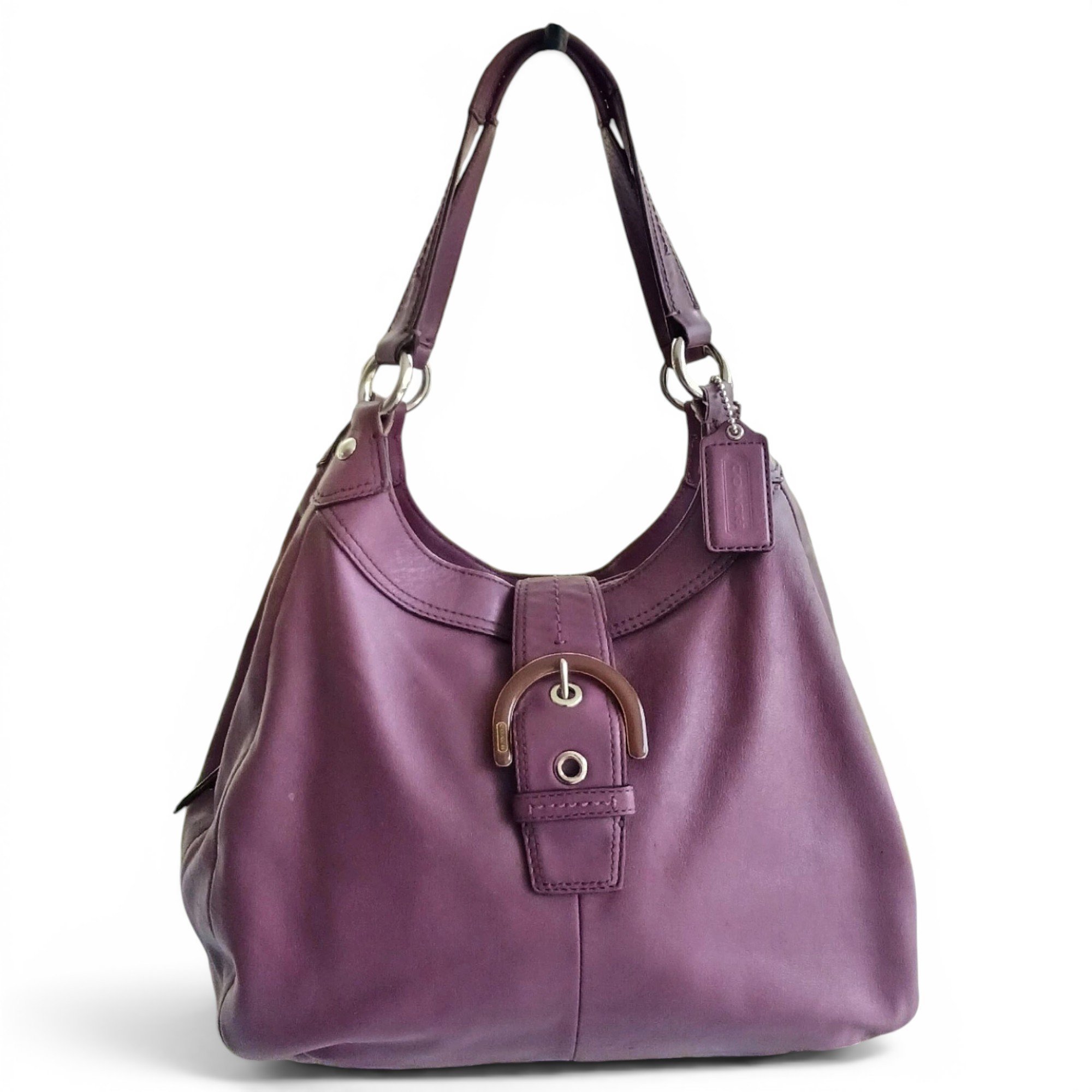 Hamilton Hobo leather handbag