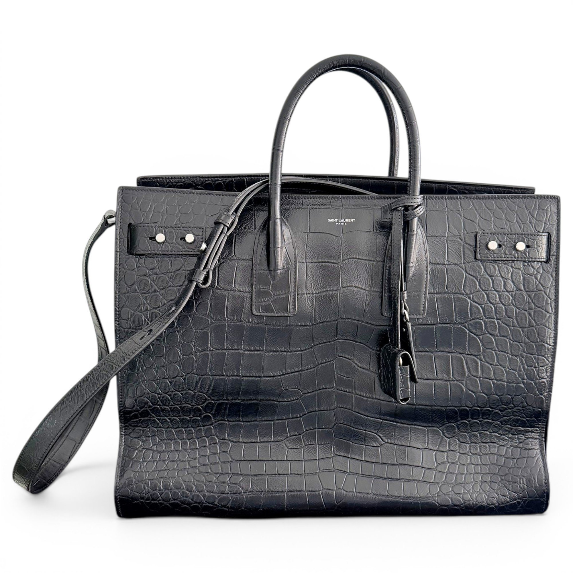 Sac de Jour leather tote