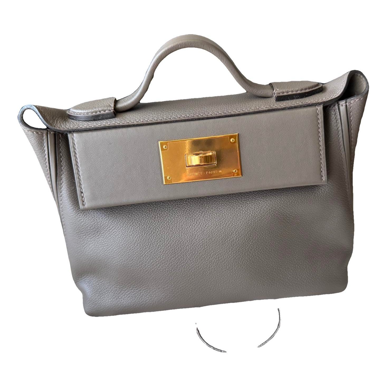 24/24 leather handbag