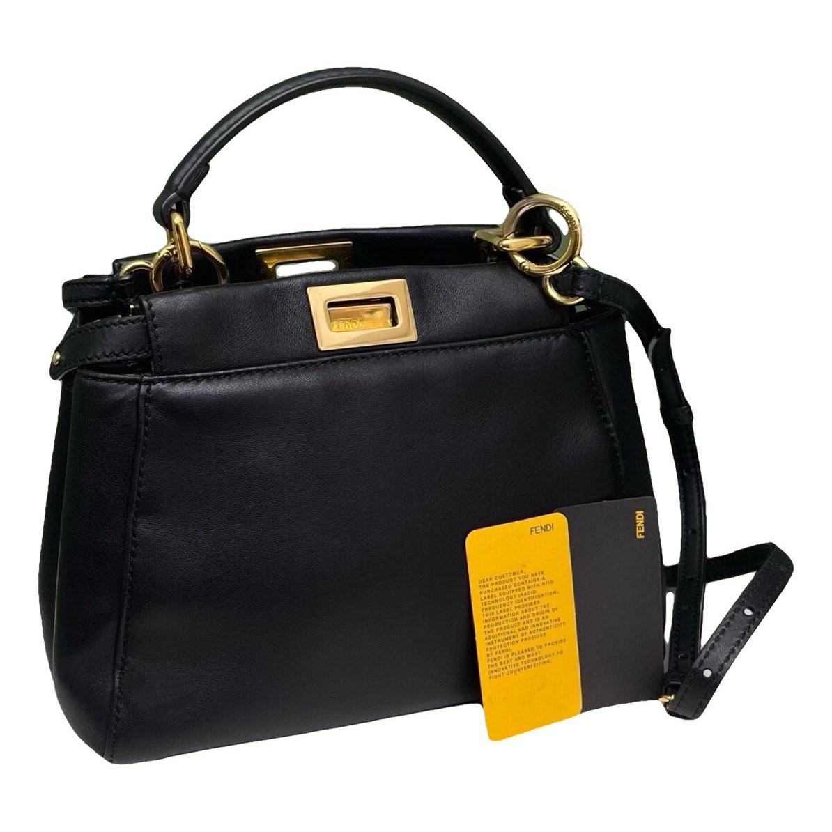 Leather handbag