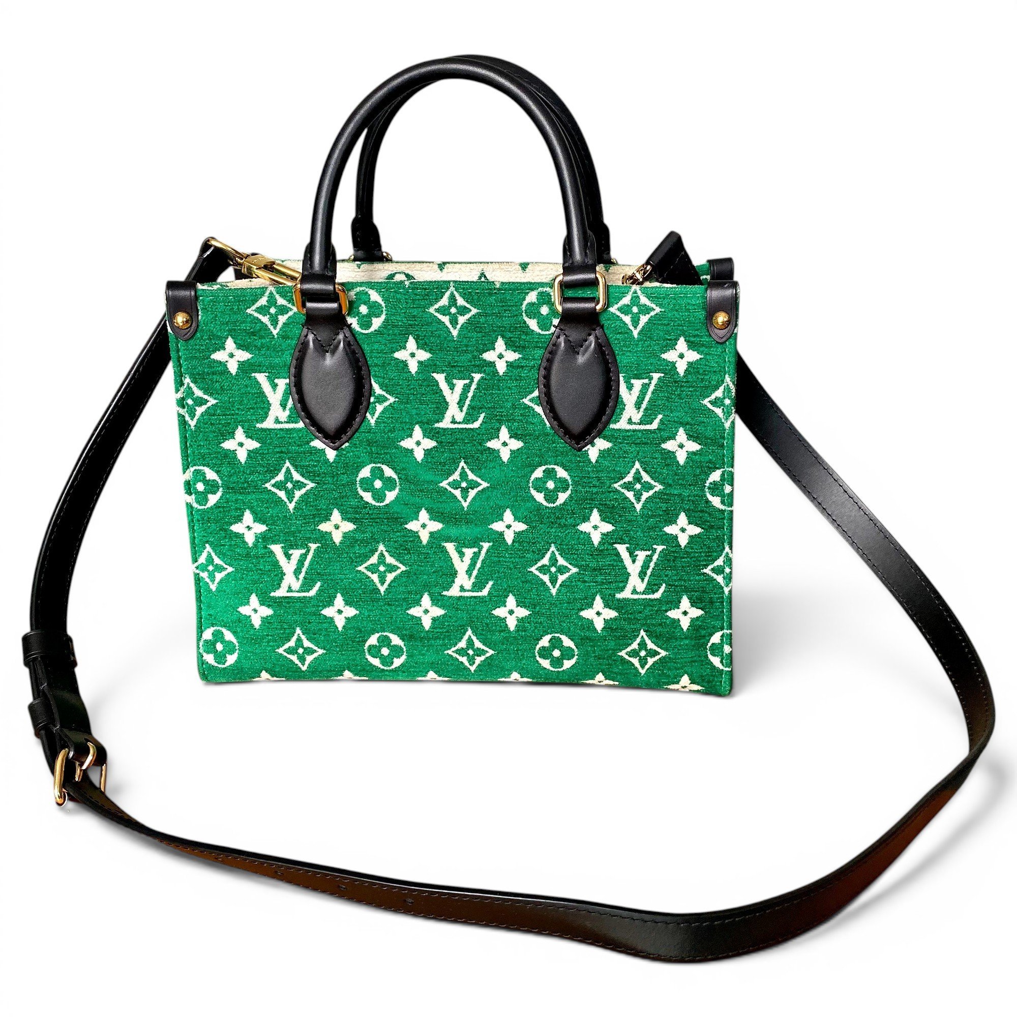 Velvet handbag
