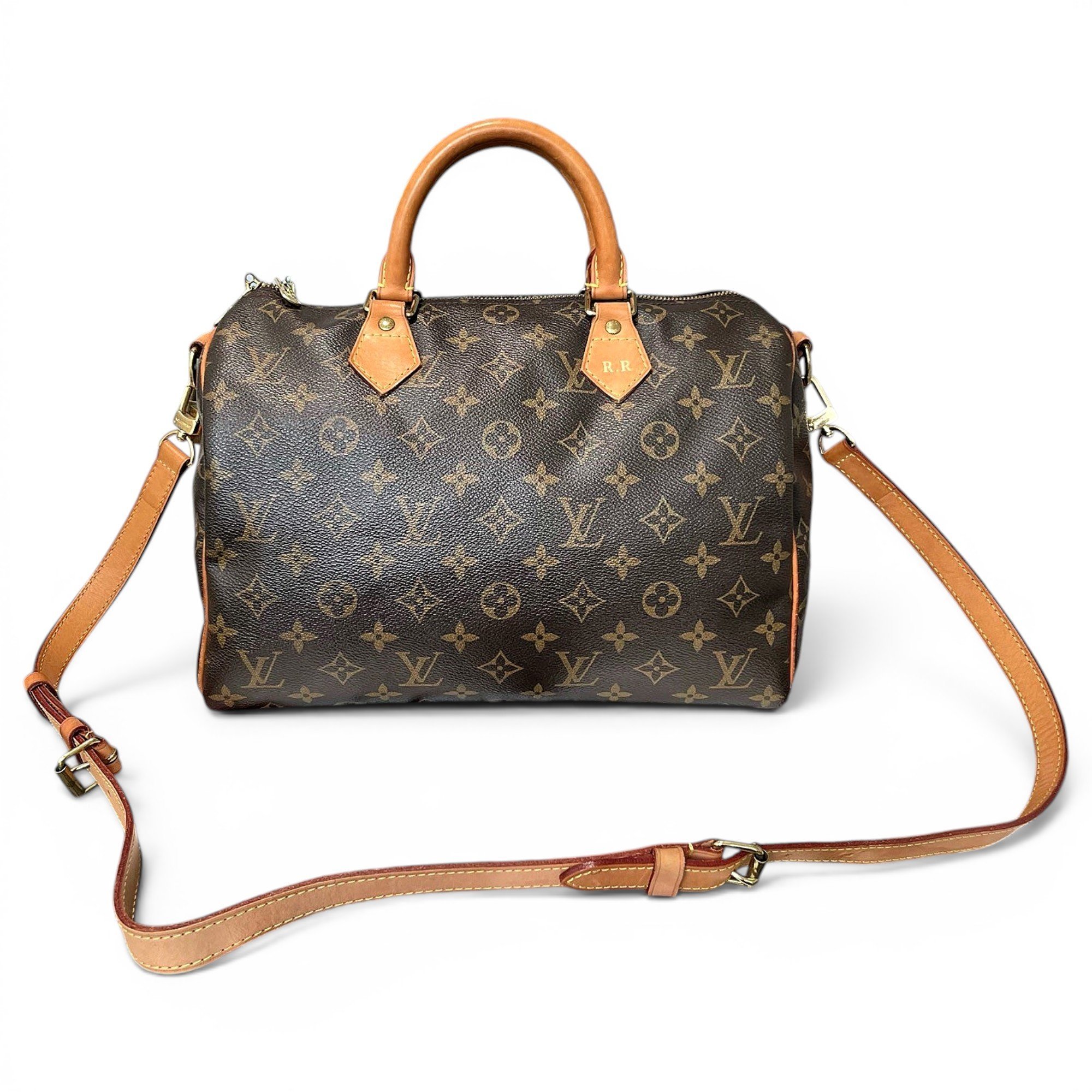 Speedy Bandoulière leather handbag
